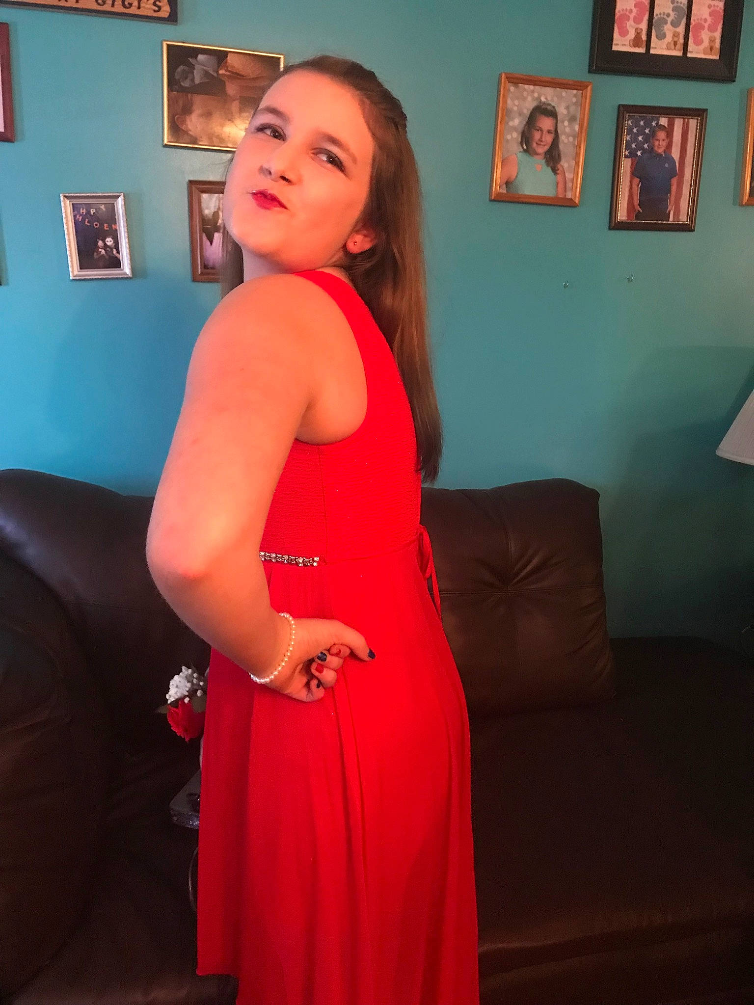 Montana joined the competition — help win amazing prizes! arm, beauty, blond, brown_hair, clothing, cocktail_dress, dress, joint, joy, lady, leg, lip, long_hair, magenta, model, mouth, neck, person, pink, red