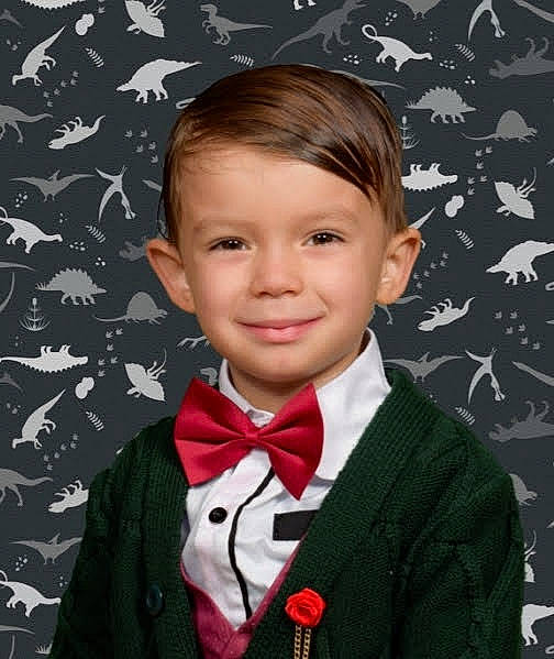 Alonzo joined the competition — help win amazing prizes! blazer, bow_tie, child, clothing, collar, cool, dress_shirt, event, facial_expression, formal_wear, hairstyle, happy, human_body, joy, outerwear, pattern, person, school_uniform, sleeve, smile