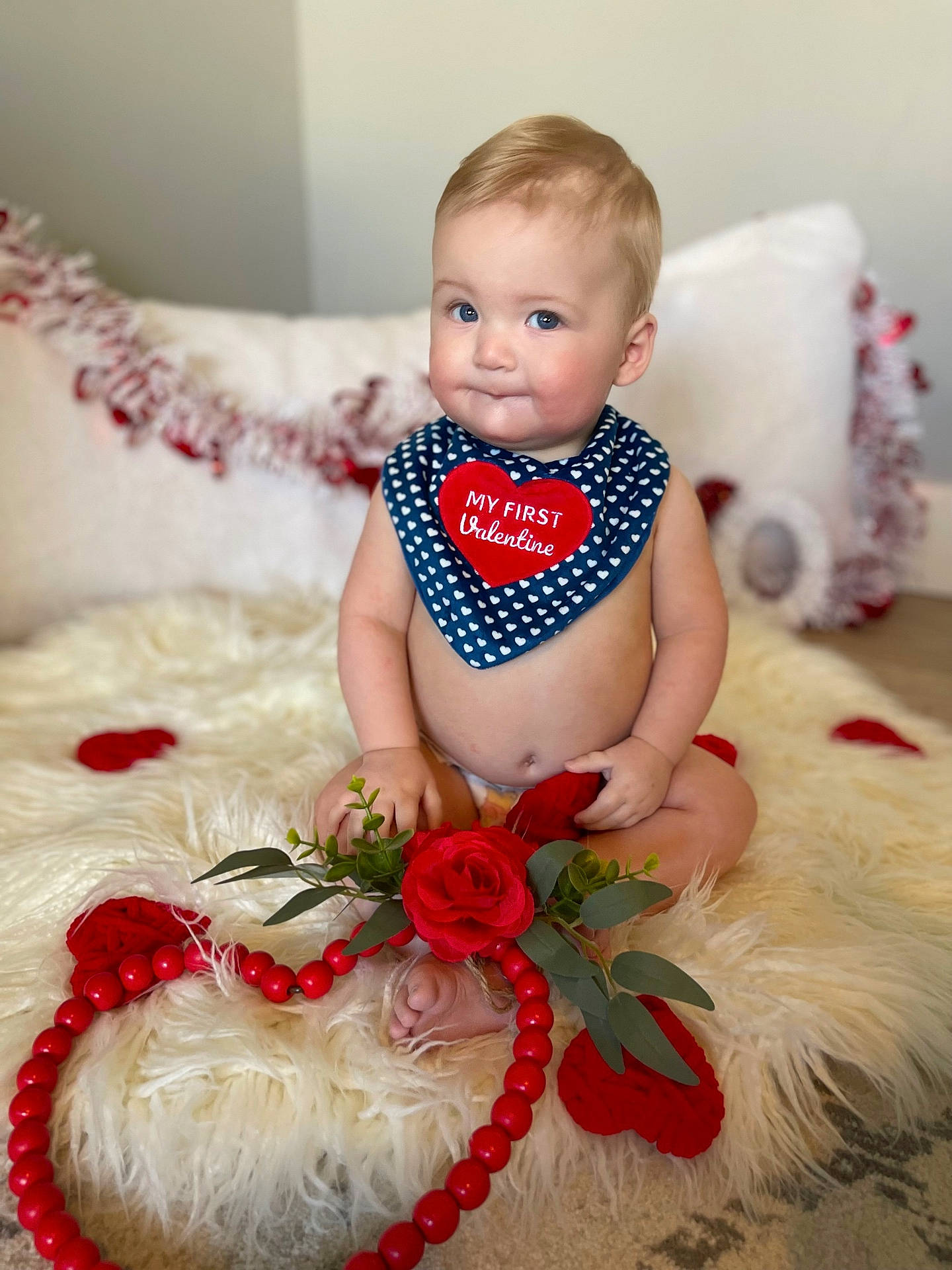 Cohen is registered to the contest to win money with this photo: accessories, angel, architecture, art, baby, bed, bedroom, birthdaycake, blanket, blonde, bodypart, bowtie, bracelet, building, cake, carnation, clothing, cosmetics, costume, couch