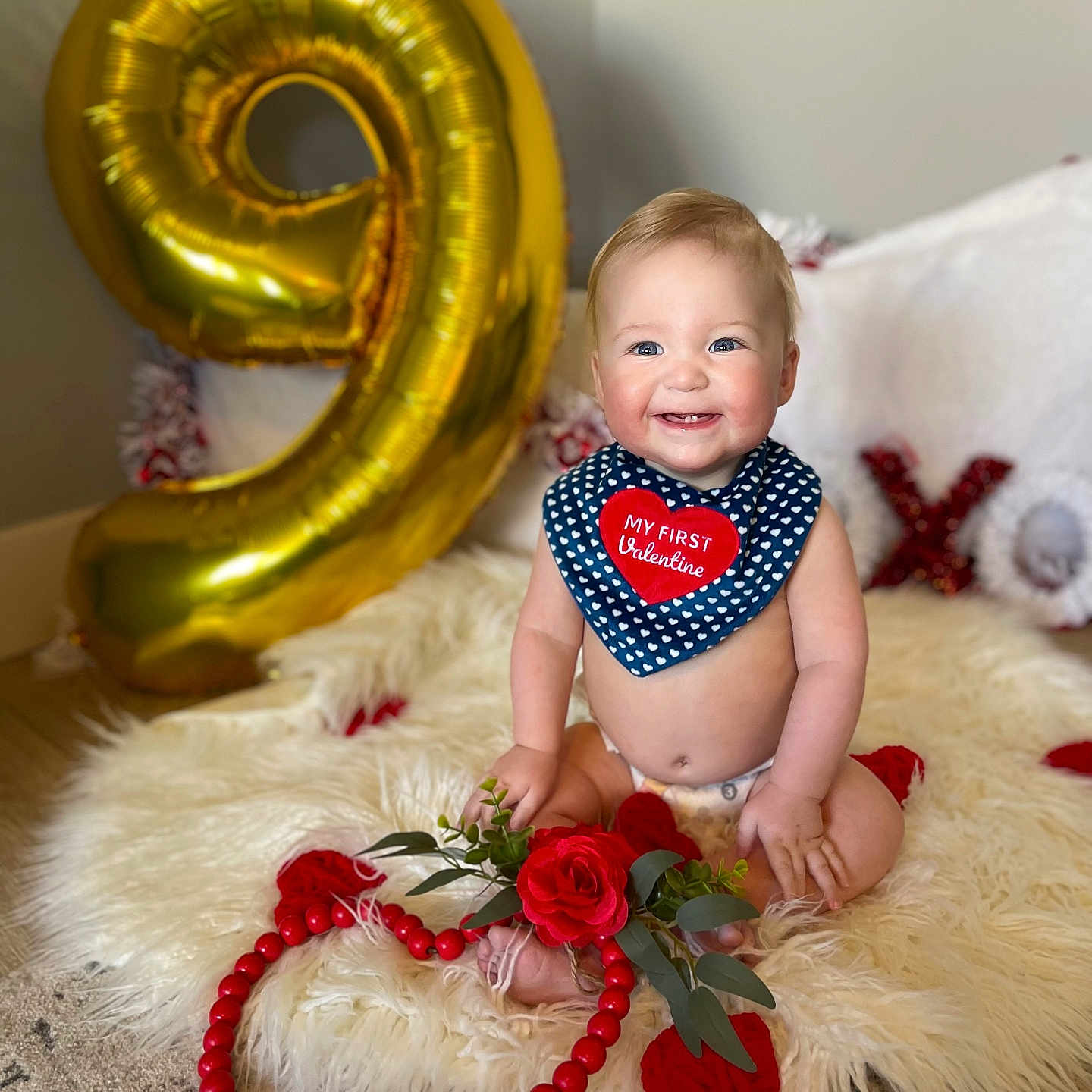 Cohen is registered to the contest to win money with this photo: accessories, angel, architecture, baby, ball, balloon, bed, bedroom, birthdaycake, blonde, bodypart, bowtie, building, cake, clothing, costume, couch, cream, cross, crown