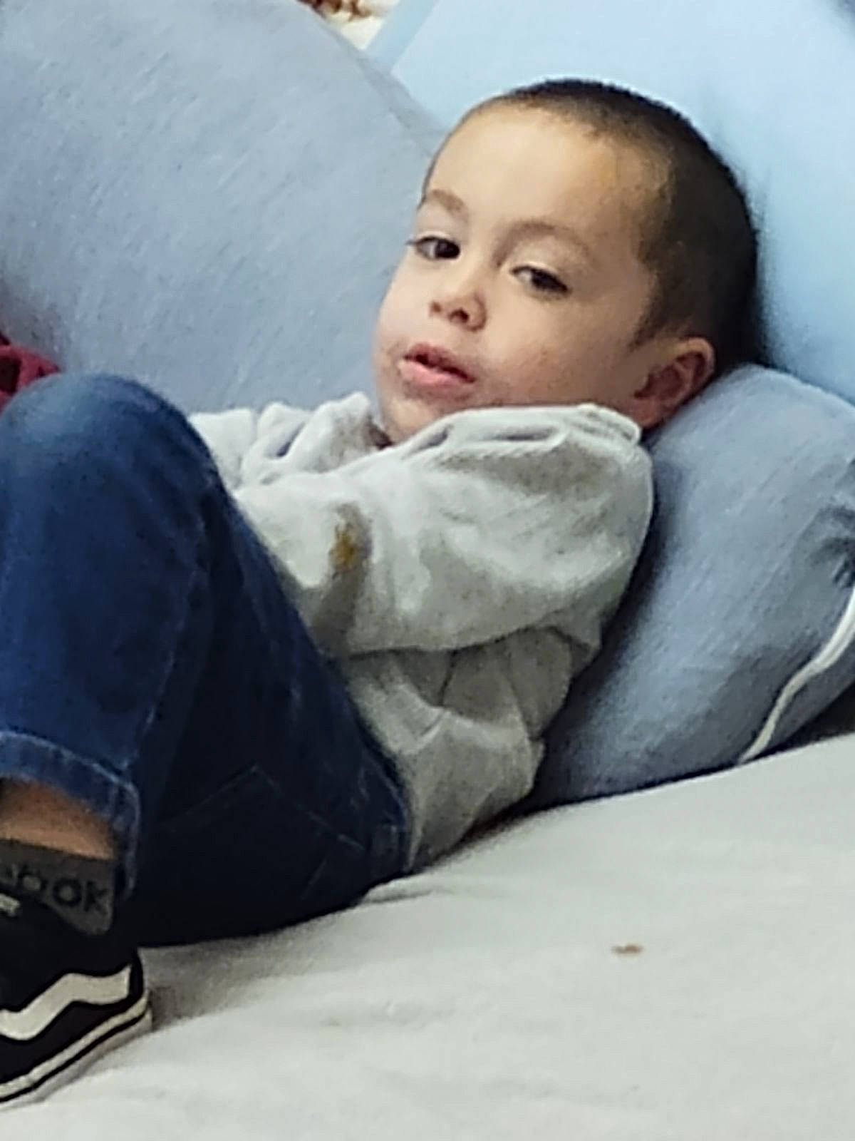 Sergio joined the competition — help win amazing prizes! baby, baby_toddler_clothing, bedding, child, comfort, denim, face, flooring, fur, happy, human_leg, linens, nap, person, photo_shoot, portrait_photography, sitting, sleep, sleeve, sportswear