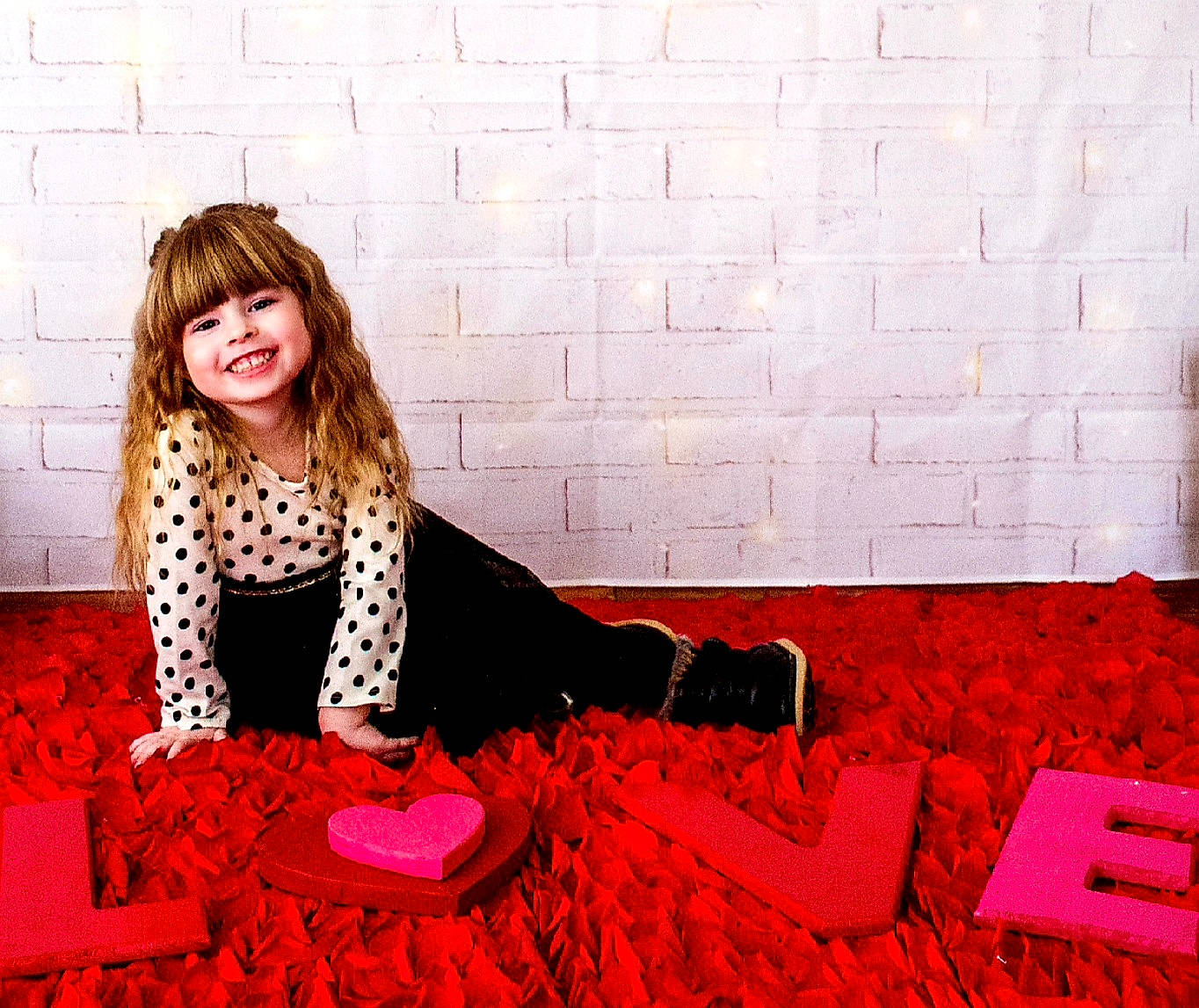 Karmen joined the competition — help win amazing prizes! beauty, comfort, day_dress, fashion_design, fashion_model, flash_photography, flooring, formal_wear, happy, human_leg, joy, knee, long_hair, magenta, pattern, person, pink, red, sleeve, smile