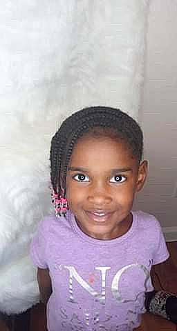 Jade joined the competition — help win amazing prizes! black_hair, braid, cheek, child, cornrows, eyebrow, face, forehead, hair, hair_accessory, hairstyle, head, headgear, joy, lip, nose, person, pink, s_curl, smile