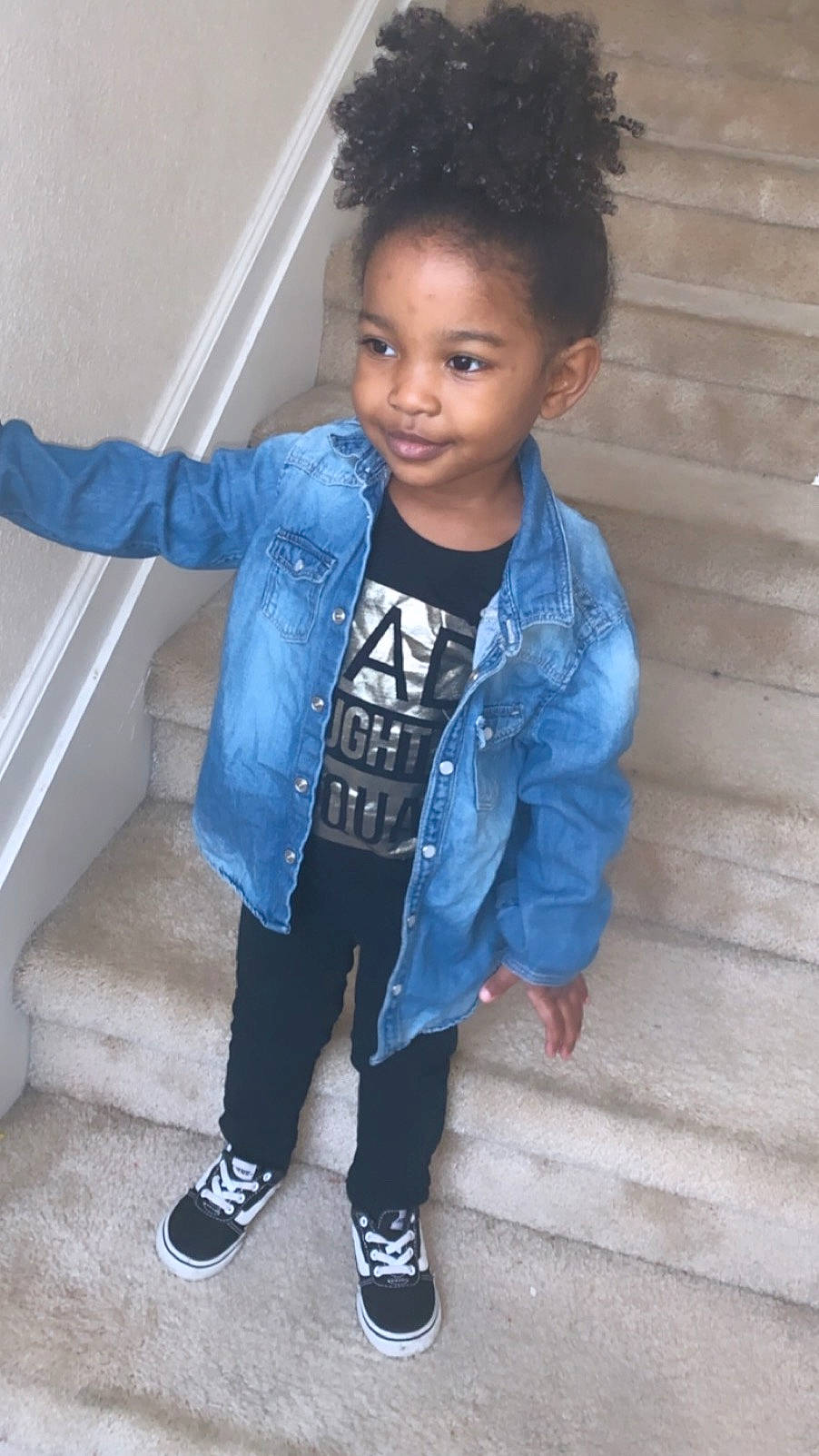 Noel is registered to the contest to win money with this photo: black_hair, blue, cheek, child, child_model, cool, denim, footwear, forehead, hair, hairstyle, jacket, jeans, male, outerwear, person, shoe, standing, t_shirt, textile