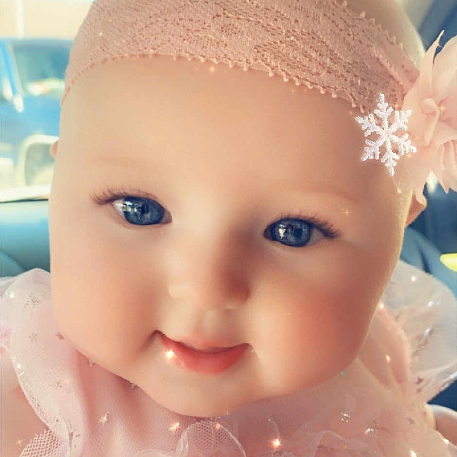 Maci joined the competition — help win amazing prizes! baby, bathing, bridal_accessory, cheek, embellishment, eye, eyebrow, eyelash, forehead, happy, headgear, headpiece, iris, lip, nose, pink, skin, smile, toddler, toy