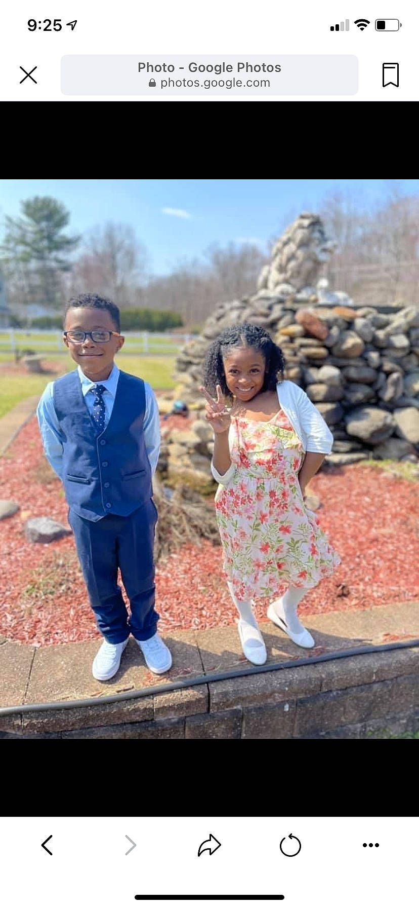 Jazlyn joined the competition — help win amazing prizes! child, event, facial_expression, footwear, fun, gesture, grass, happy, joy, leaf, leisure, people_in_nature, person, plant, recreation, shoe, sky, smile, sneakers, standing