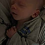baby, sleeping, infant, blanket, clothing, peaceful, face, hand, bed, rest, child, portrait, cozy, cute, indoors, newborn, soft, toddler, nap, serene