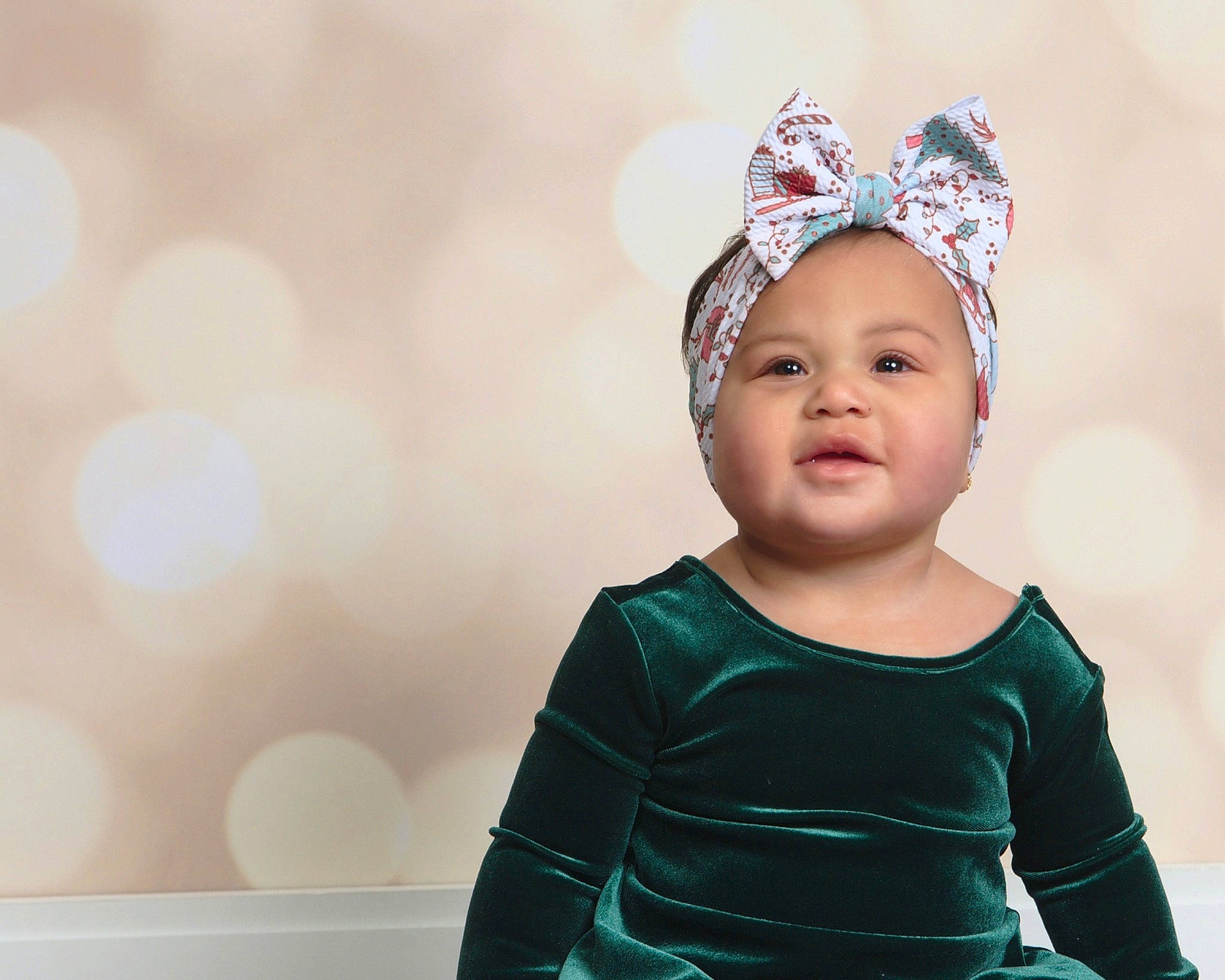 Avah joined the competition — help win amazing prizes! baby, beanie, cap, child, costume_hat, eye, fashion_accessory, flash_photography, hair_accessory, happy, headband, headpiece, headwear, human_body, jewellery, party_supply, person, portrait_photography, sleeve, smile