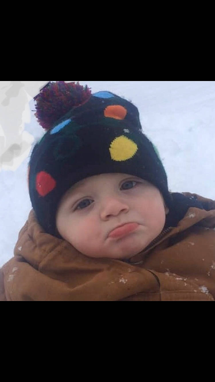 Triton joined the competition — help win amazing prizes! baby, beanie, bonnet, cap, cheek, child, clothing, ear, fashion_accessory, fun, headgear, knit_cap, nose, person, toddler