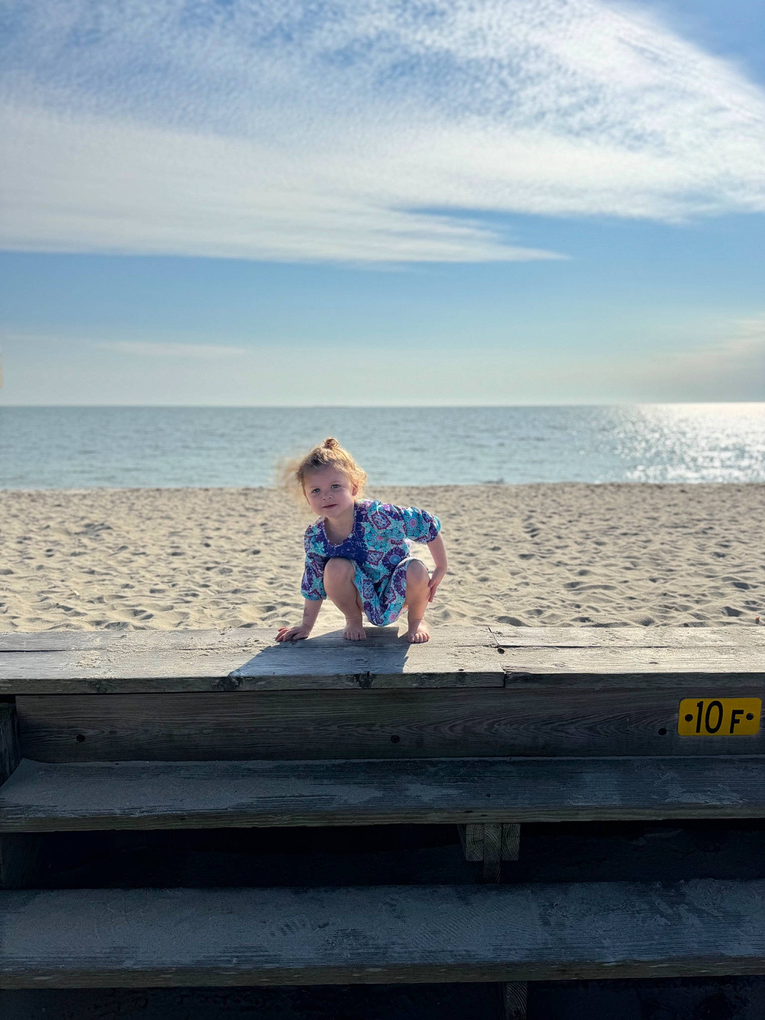 Madison joined the competition — help win amazing prizes! azure, beach, calm, cloud, daytime, flash_photography, happy, horizon, human_leg, leg, leisure, morning, people_in_nature, person, shorts, sky, sunlight, travel, water, wind_wave