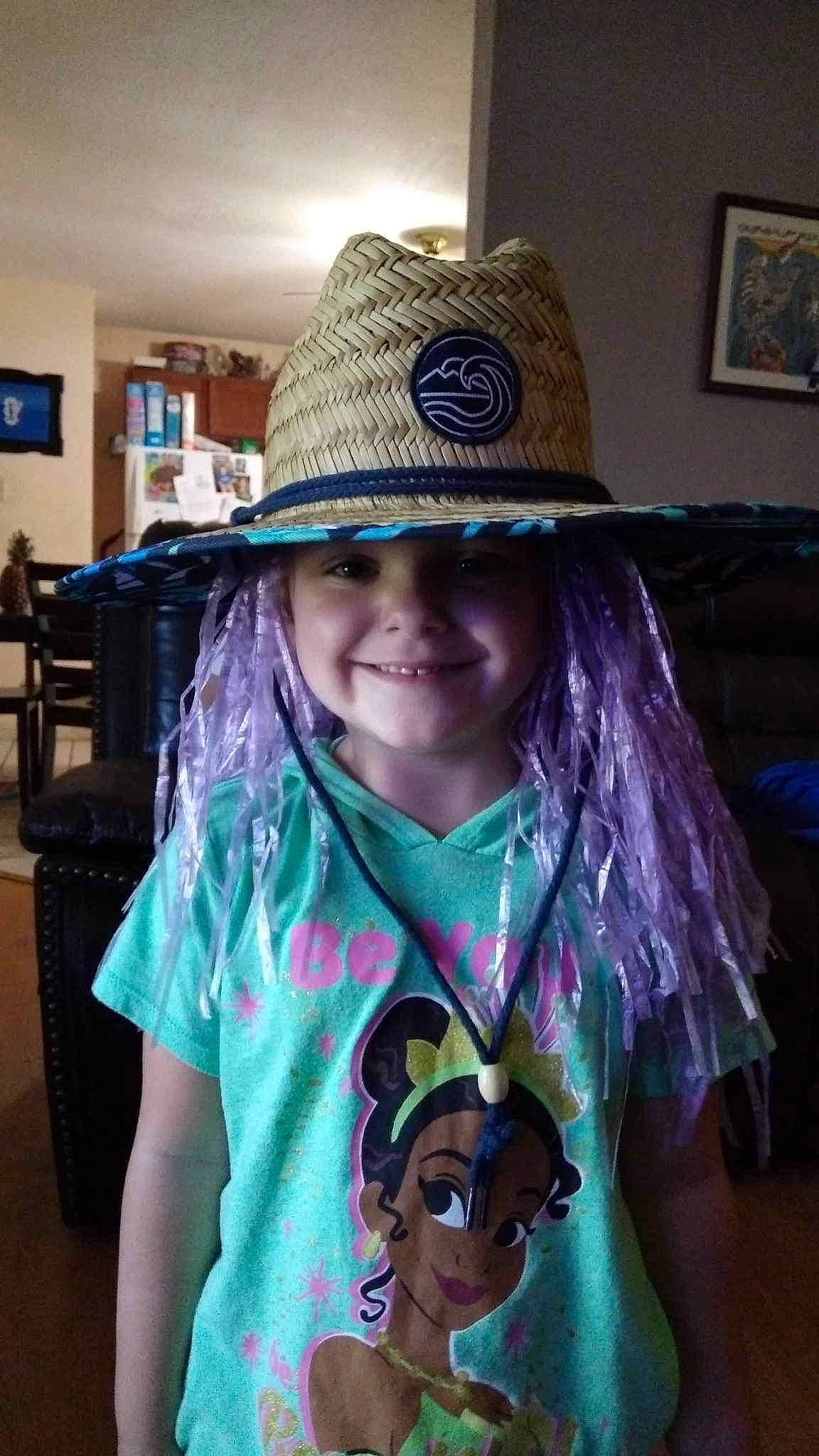 Hayleigh is registered to the contest to win money with this photo: blue, child, cool, costume, costume_hat, cowboy_hat, electric_blue, event, eye, eyewear, fashion_accessory, fictional_character, fun, happy, hat, headwear, jewellery, joy, person, picture_frame