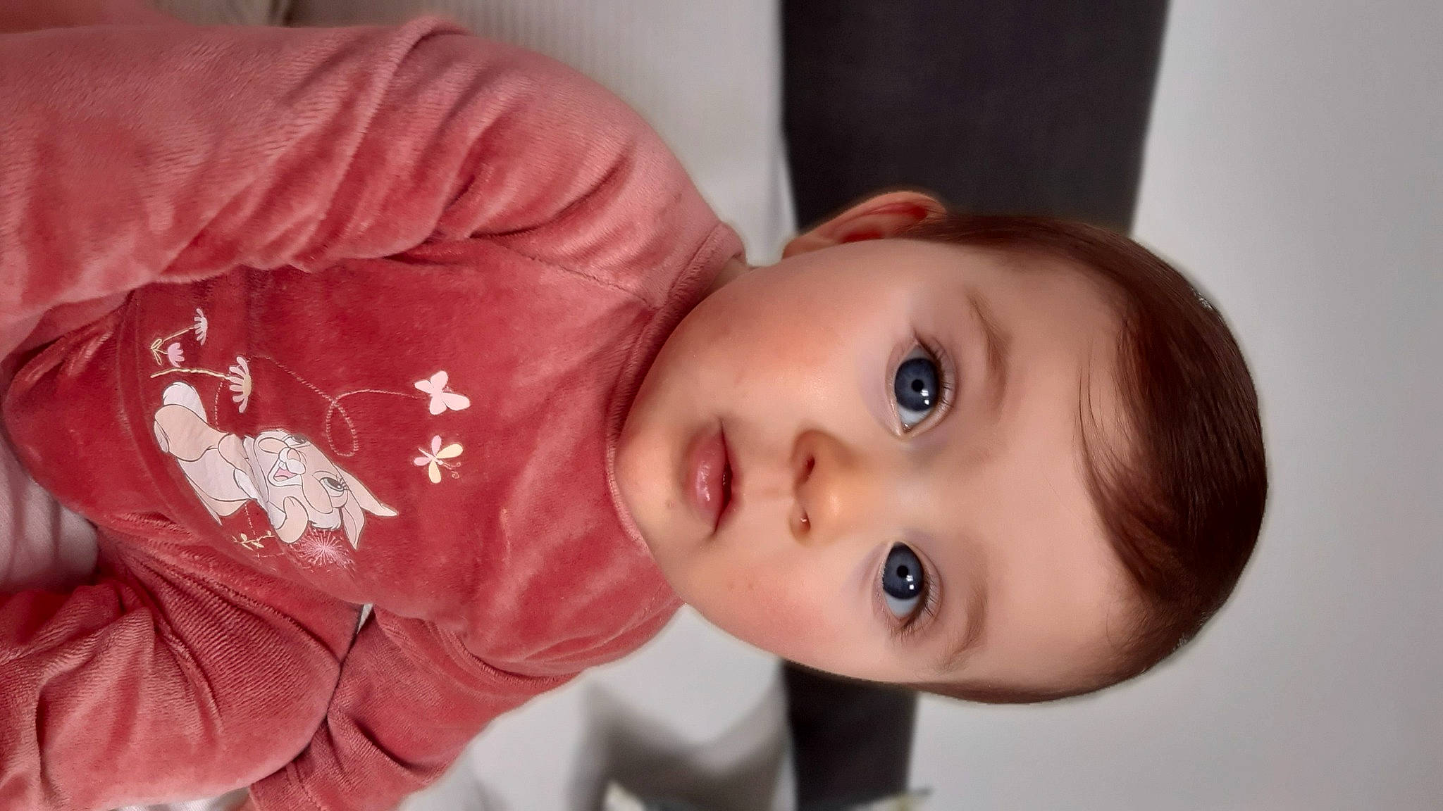 Aliyah participe au concours pour gagner de l'argent avec cette photo : baby, baby_toddler_clothing, carmine, cheek, child, doll, eyelash, flash_photography, happy, iris, lip, mouth, neck, no_expression, nose, person, portrait_photography, skin, sleeve, surprise