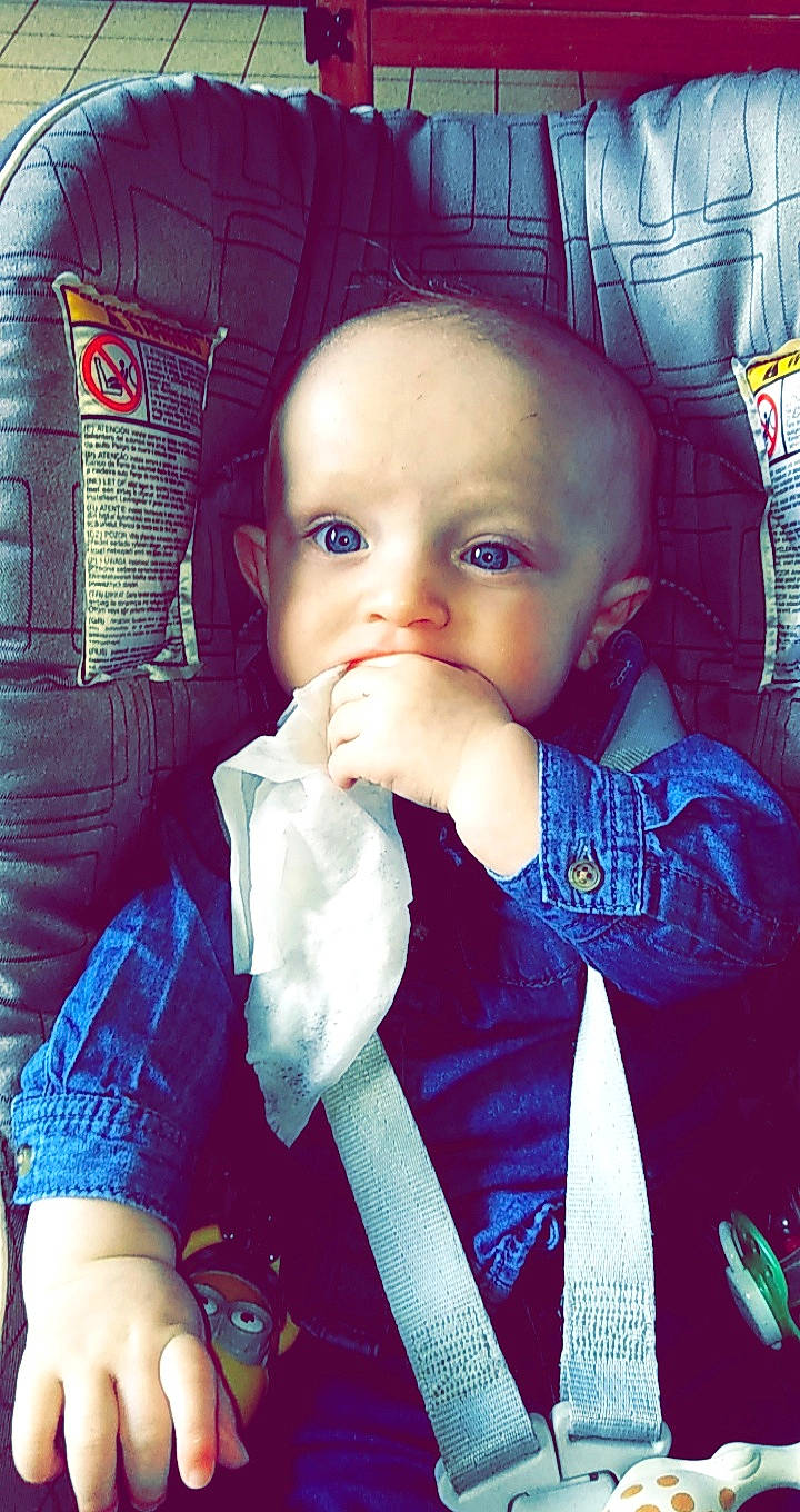 Gaël participe au concours pour gagner de l'argent avec cette photo : cheek, child, cool, joy, mouth, nose, person, smile, toddler