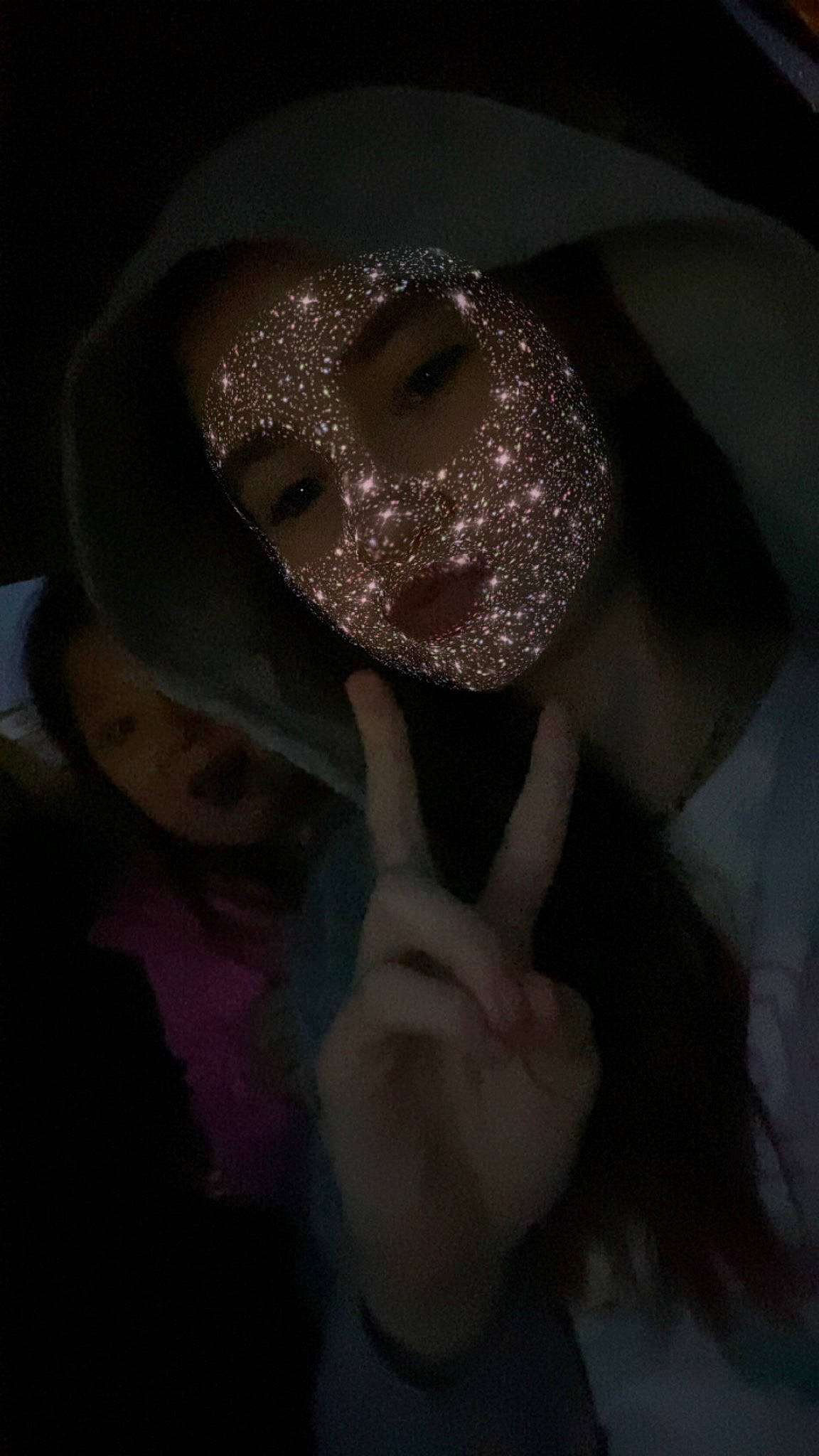 Faithlynn joined the competition — help win amazing prizes! bridal_accessory, costume_hat, darkness, eyelash, eyewear, fashion_accessory, fedora, flesh, fur, gesture, hat, headpiece, jaw, mask, masque, person, personal_protective_equipment, petal, selfie, sun_hat