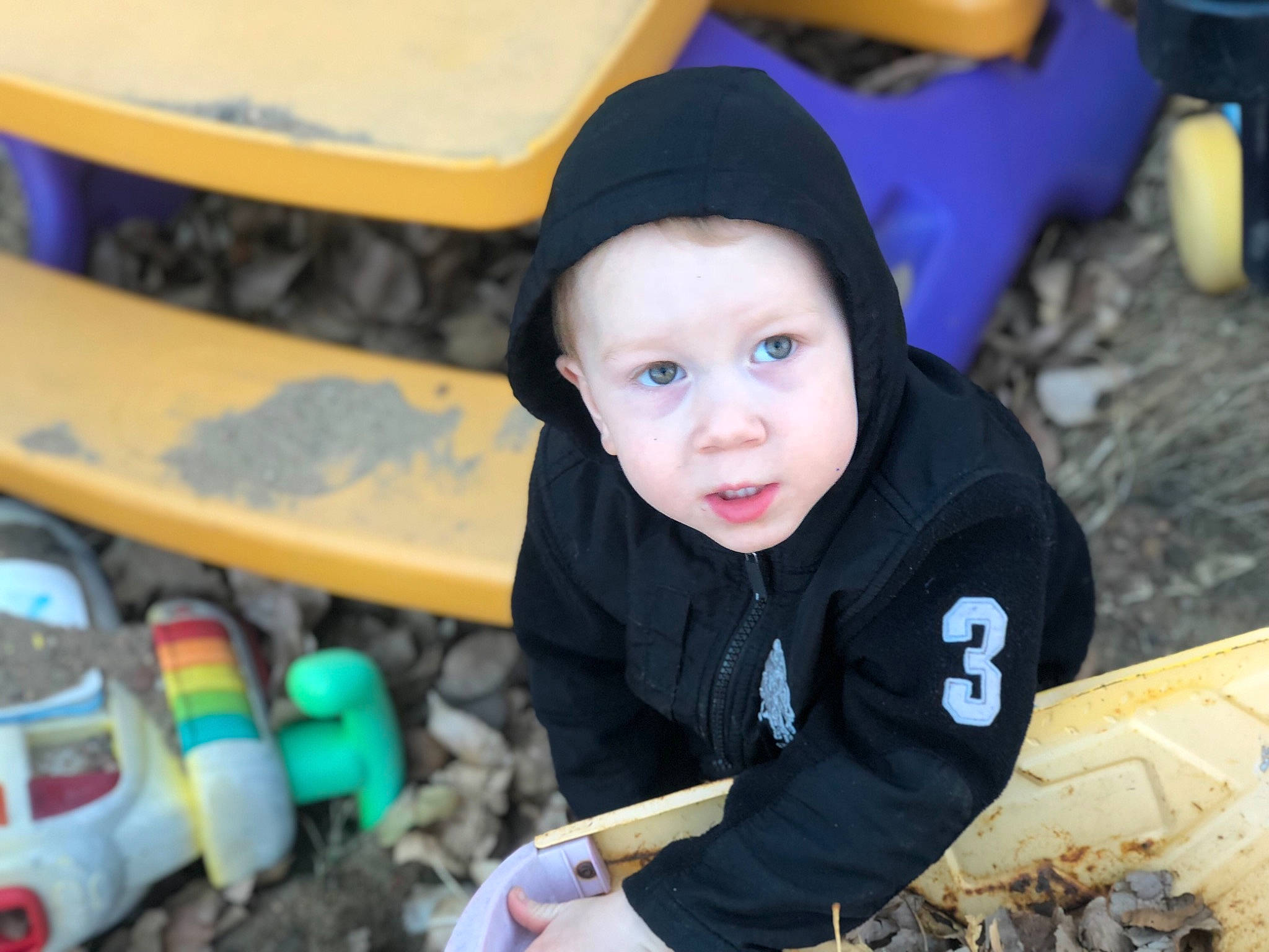 Todd joined the competition — help win amazing prizes! baby, child, face, fun, happy, person, play, skin, smile, toddler, tree, vacation, yellow