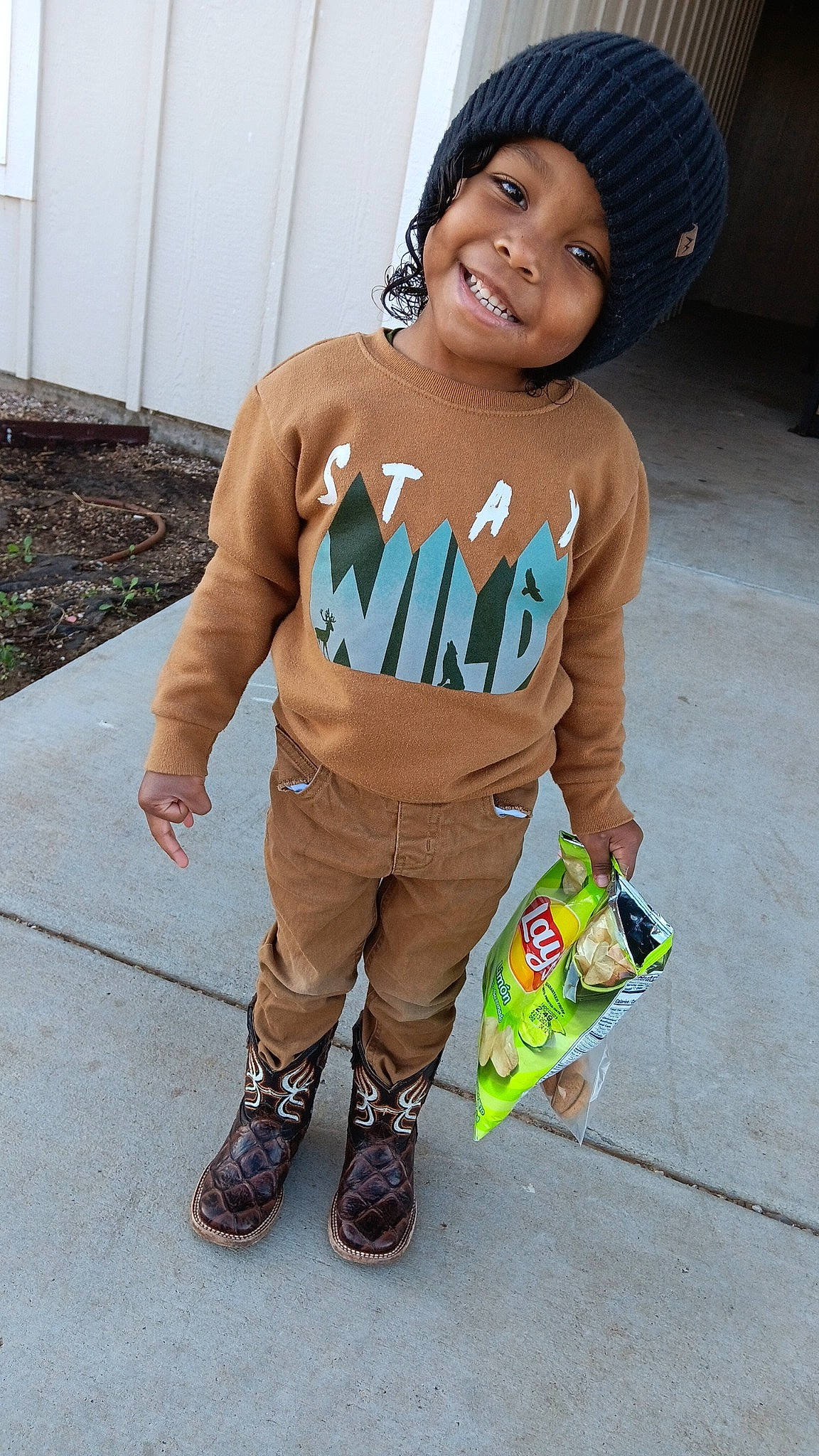 Zaydyn joined the competition — help win amazing prizes! child, cool, denim, electric_blue, fashion_accessory, footwear, happy, hat, headwear, human_leg, joy, leg, neck, person, sitting, sleeve, sportswear, t_shirt, thigh, toddler