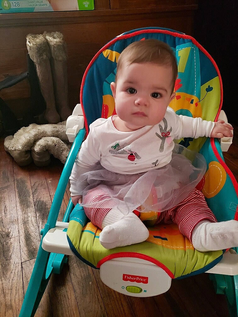 Emma Fae joined the competition — help win amazing prizes! baby, baby_products, baby_safety, baby_toddler_clothing, baby_toys, child, comfort, lap, person, plastic, sitting, toddler