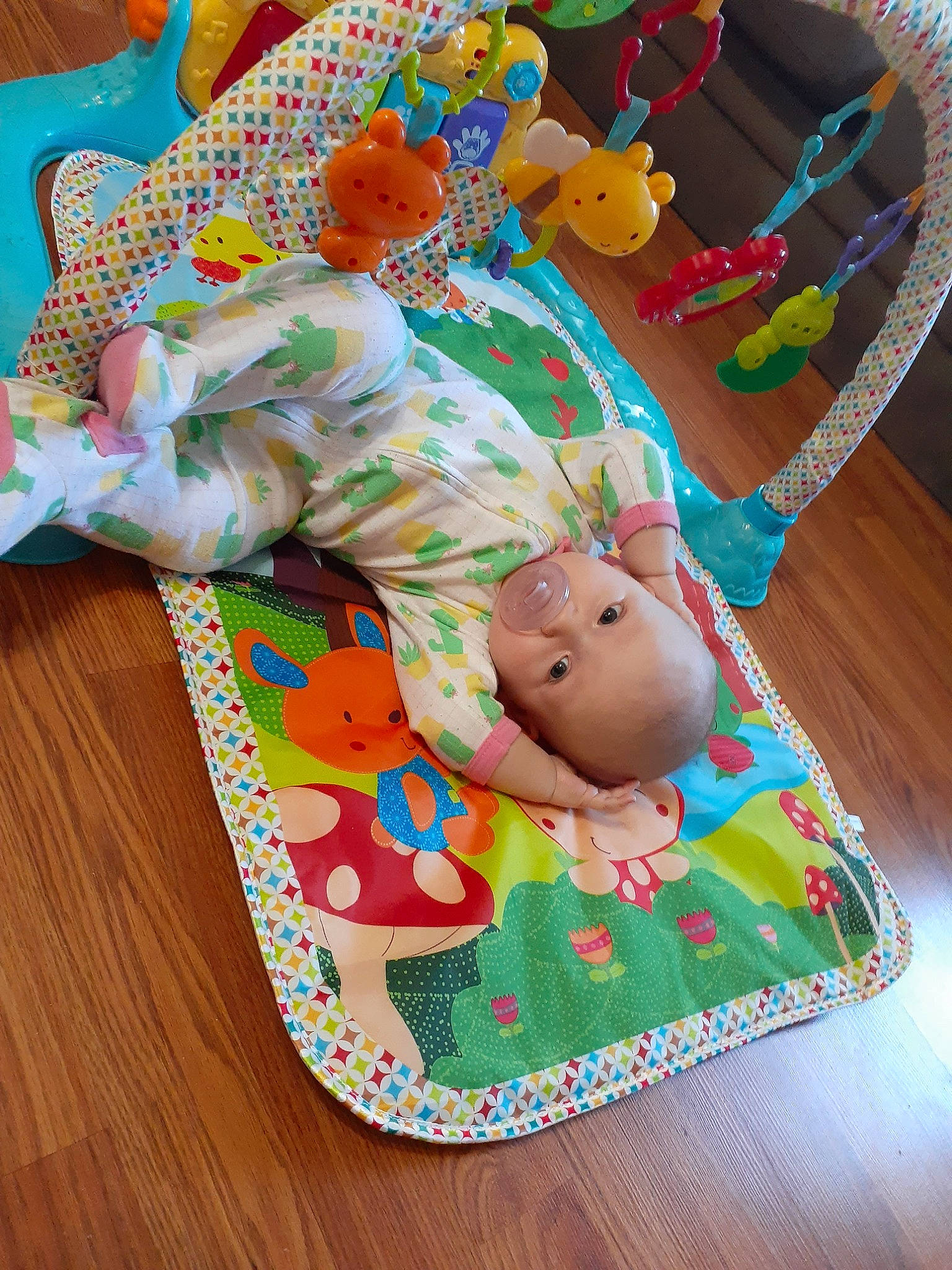 Bayleigh joined the competition — help win amazing prizes! baby, baby_toddler_clothing, baby_toys, child, linens, nap_mat, pattern, person, playmat, product, textile, toddler, toy