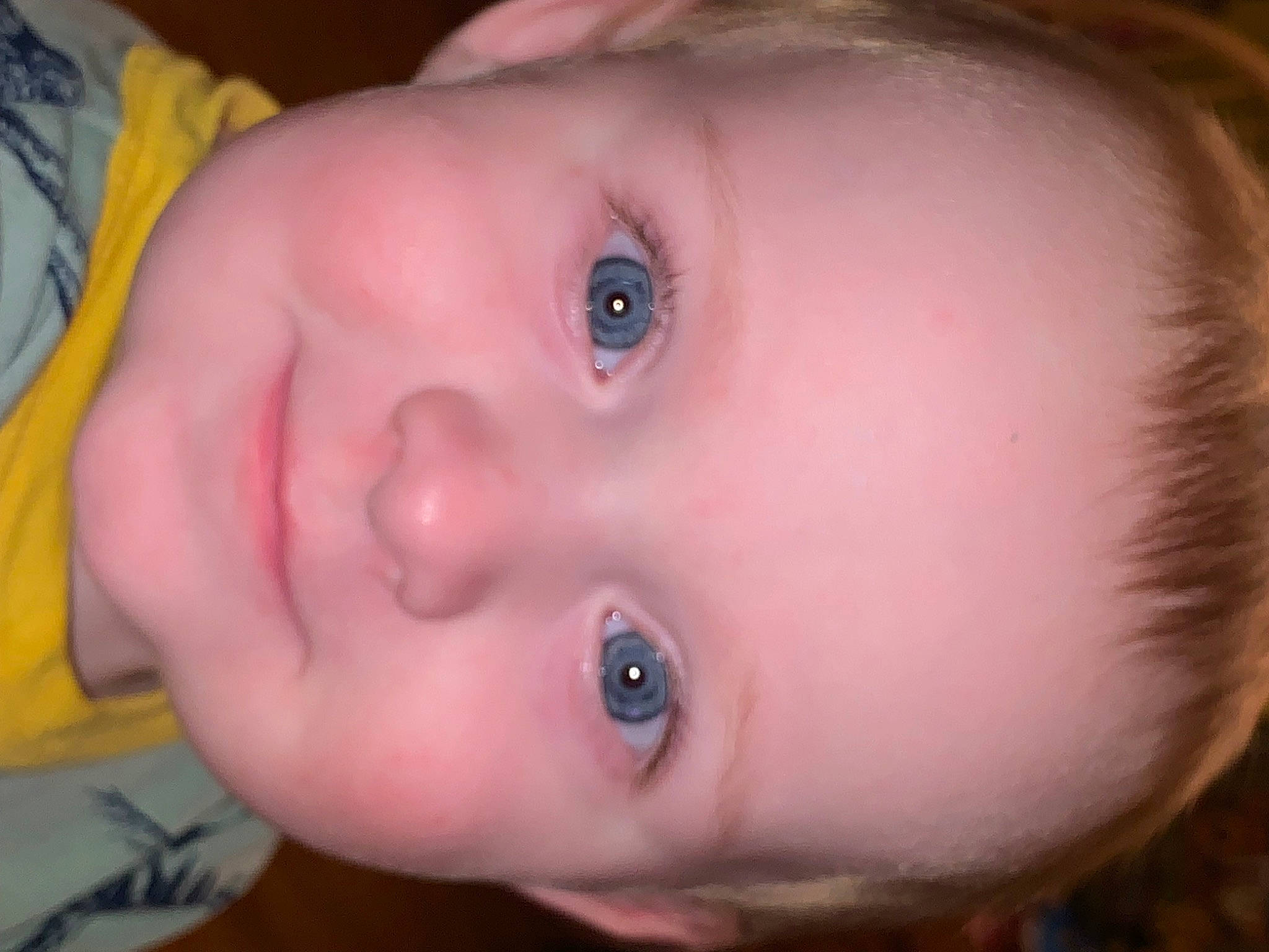 Bennett joined the competition — help win amazing prizes! baby, cheek, chin, close_up, ear, eyebrow, eyelash, forehead, fun, hairstyle, human_body, iris, jaw, joy, lip, mouth, neck, nose, organ, person