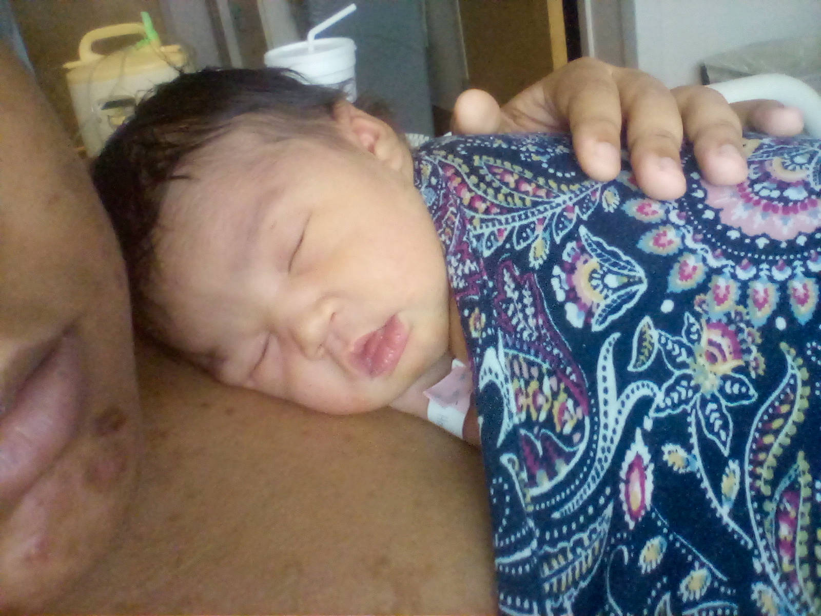 Janelle joined the competition — help win amazing prizes! baby, cheek, child, face, finger, hand, head, mouth, nap, nose, person, skin, sleep, toddler