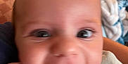 Grayson is registered to the contest to win money with this photo: baby, face, tongue, playful, closeup, infant, hand, skin, expression, cute, child, person, smile, mouth, head, clothing, indoor, blur, happy, young