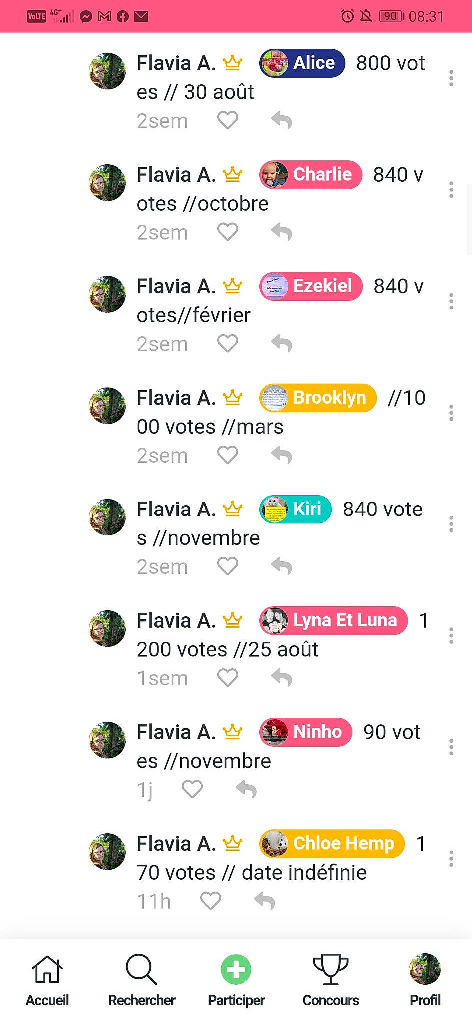 Thylian a rejoint le concours — aidez-le/la à gagner de superbes lots ! brand, circle, communication_device, computer_icon, font, graphics, logo, multimedia, number, parallel, person, rectangle, screenshot, software, web_page, website