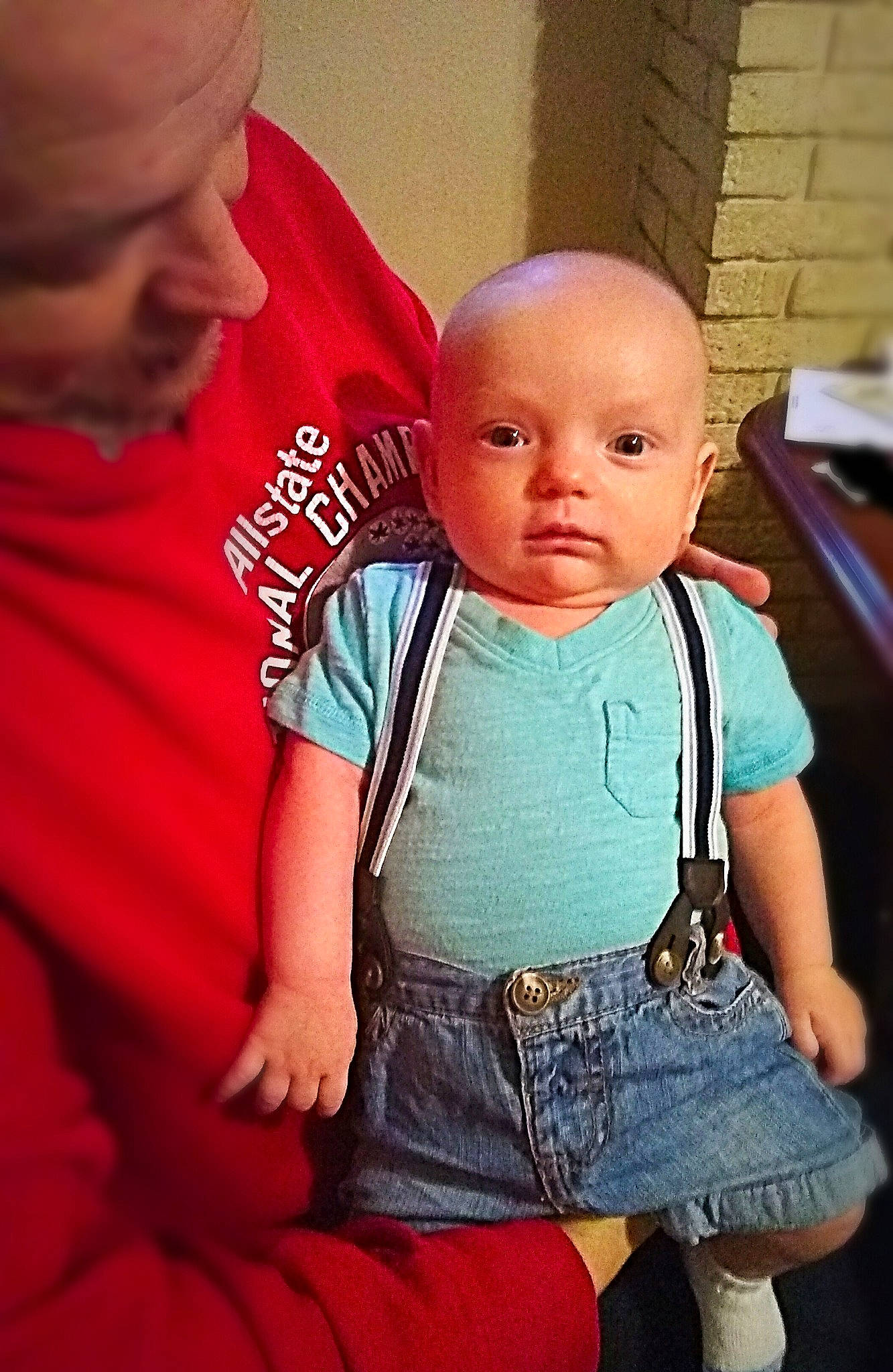 Alexzander joined the competition — help win amazing prizes! abdomen, baby, cheek, child, cool, daughter, jeans, people, person, sitting, skin, smile, t_shirt, toddler, trunk