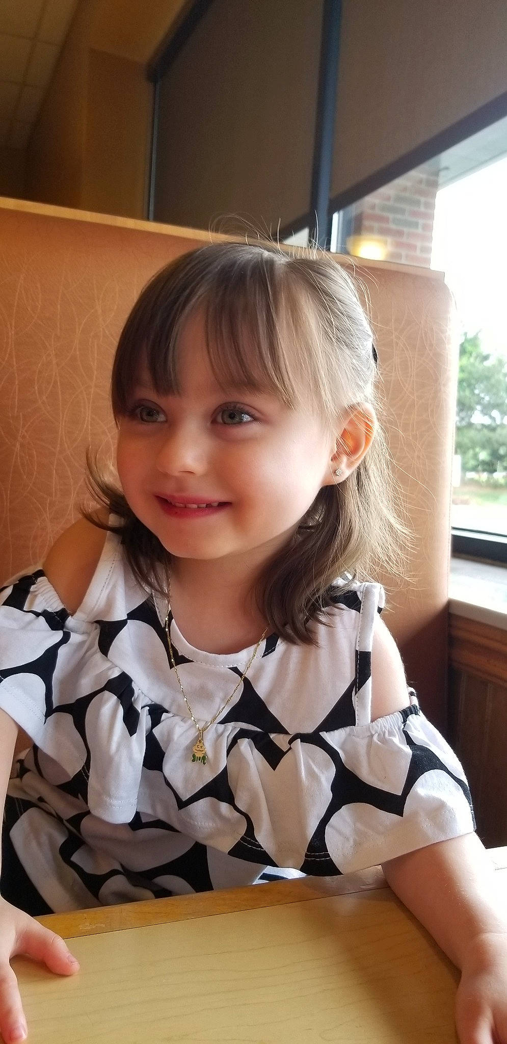 Ivanna joined the competition — help win amazing prizes! bob_cut, brown_hair, child, child_model, hair, hairstyle, hime_cut, joy, person, school_uniform, smile