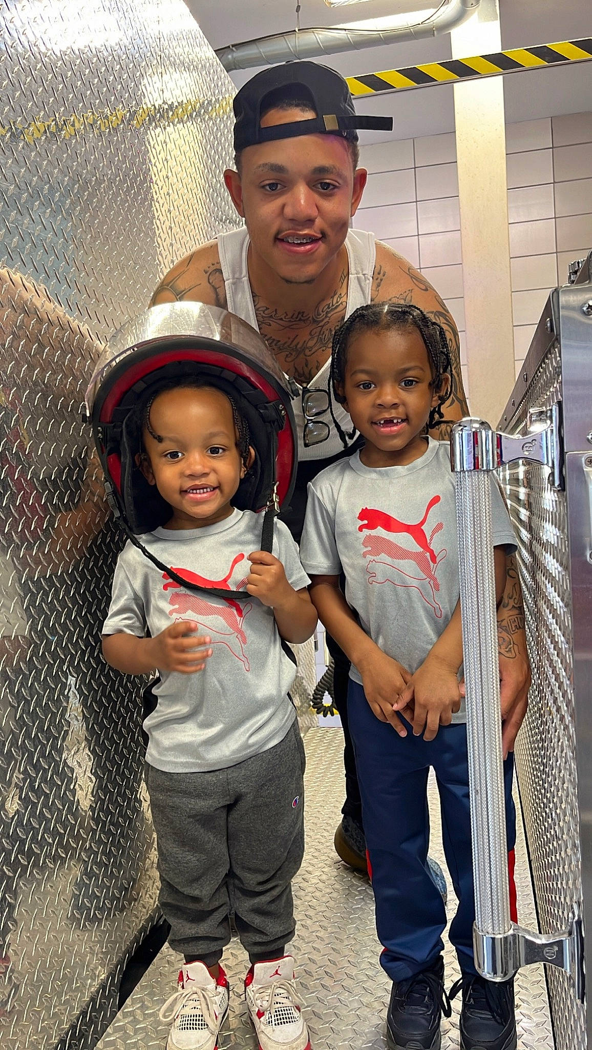 Dakari joined the competition — help win amazing prizes! baseball_cap, cap, child, event, family, fence, fun, happy, hat, headwear, joy, leisure, people, person, recreation, smile, sun_hat, t_shirt, toddler, tourism