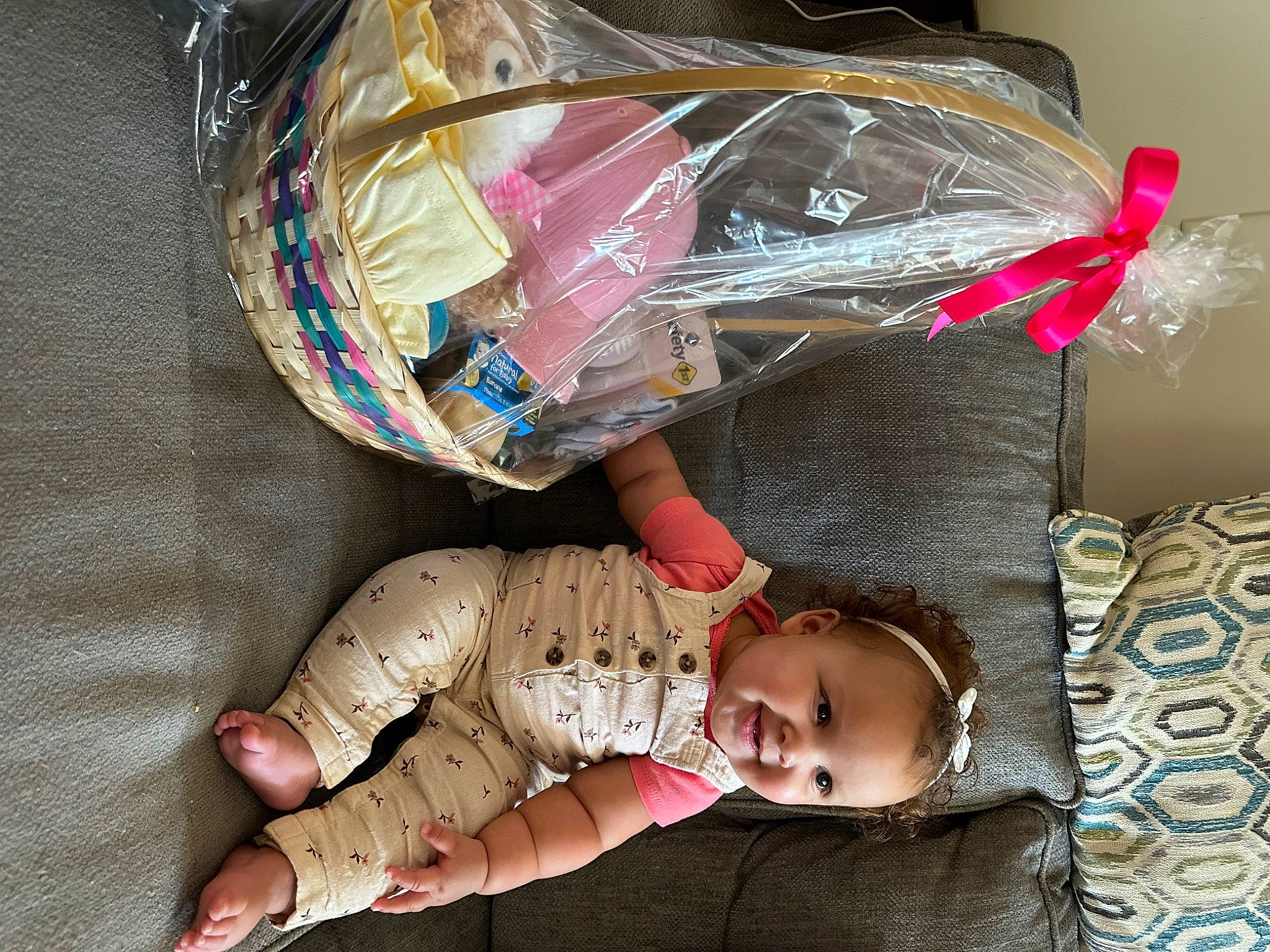Brielle is registered to the contest to win money with this photo: baby, baby_products, baby_safety, baby_sleeping, baby_toddler_clothing, bedtime, child, comfort, foot, linens, nap, packing_materials, pattern, person, plastic, plastic_bag, sleep, sleeve, textile, toddler