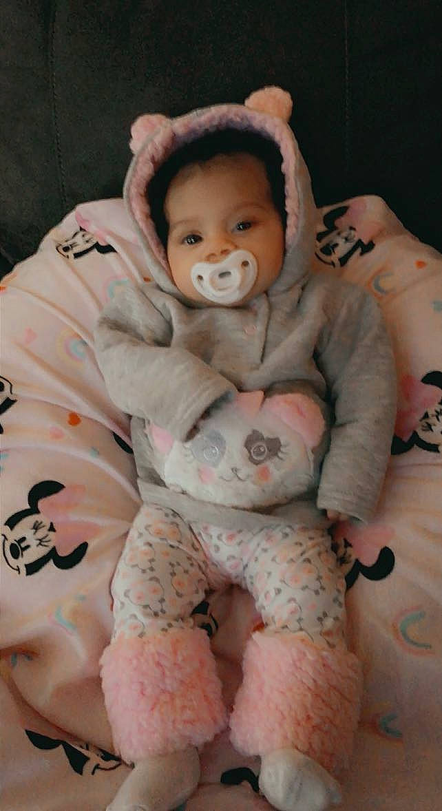 Lamyla joined the competition — help win amazing prizes! arm, baby, baby_sleeping, cheek, child, comfort, eye, face, finger, gesture, hand, head, human_body, mouth, nose, organ, person, pink, skin, textile