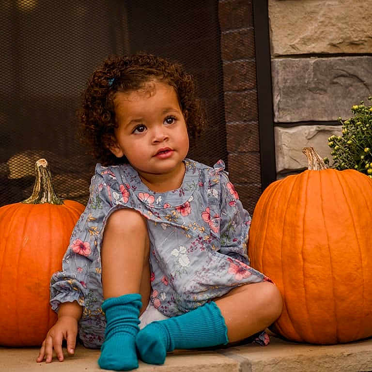 Waverly is registered to the contest to win money with this photo: _and_melon_family, _gourd, calabaza, child, cucumber, cucurbita, food, fruit, gourd, local_food, orange, person, plant, produce, pumpkin, squash, toddler, vegetable, vegetarian_food, winter_squash