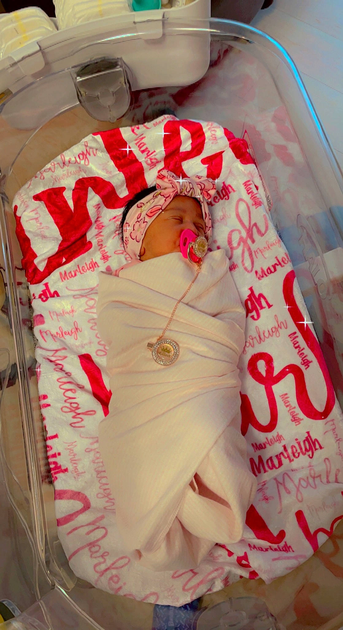 Marleigh joined the competition — help win amazing prizes! baby_toddler_clothing, bedding, carmine, circle, eyelash, fashion_accessory, flesh, font, linens, magenta, paper, pattern, peach, person, petal, pink, sleeve, sugar_cake, sweetness, tableware