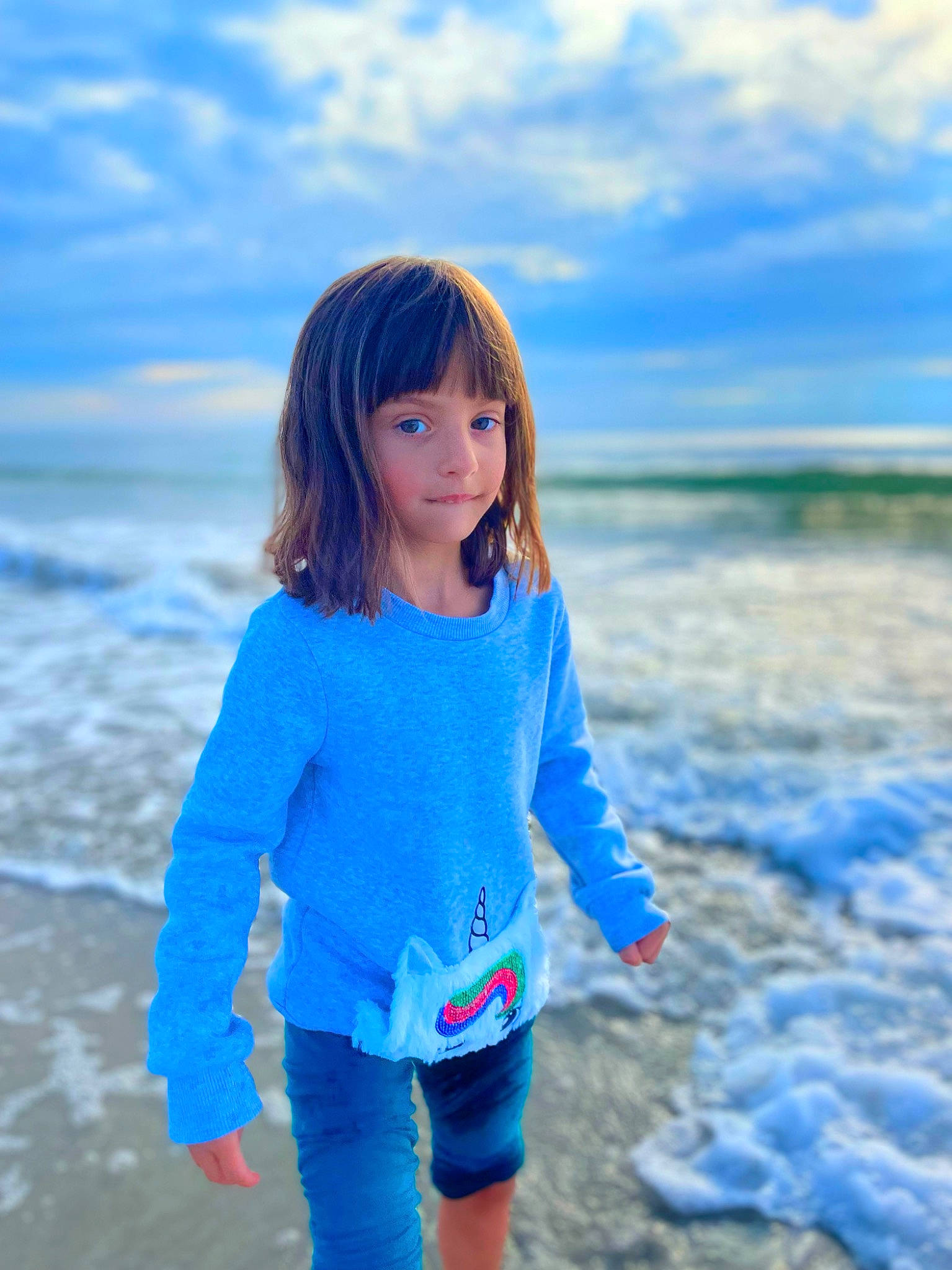 Evangelina joined the competition — help win amazing prizes! azure, blond, blue, cloud, denim, electric_blue, flash_photography, fun, hair, hairstyle, happy, landscape, leisure, long_hair, people_in_nature, person, sky, sleeve, t_shirt, waist