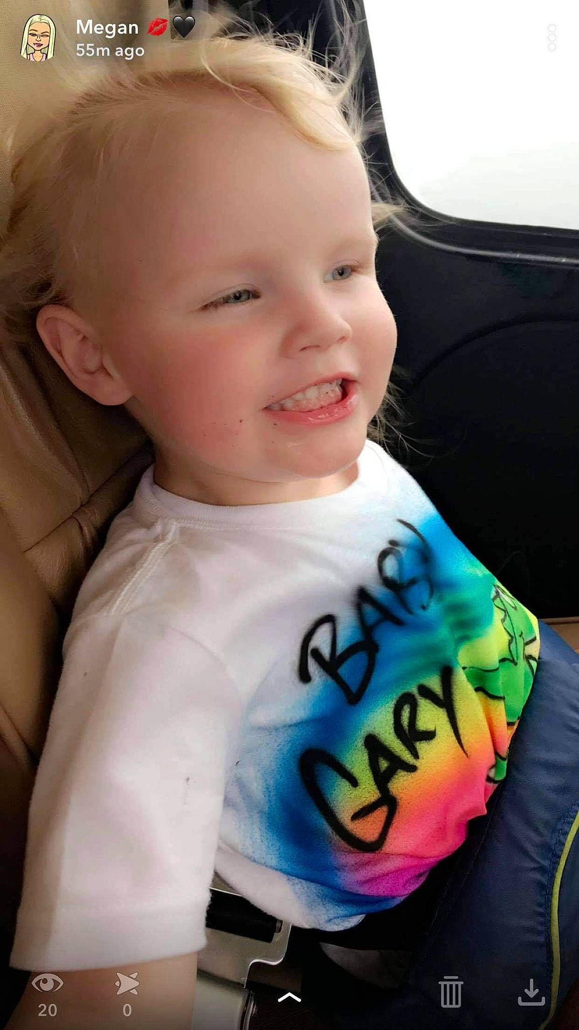Gary joined the competition — help win amazing prizes! baby, baby_products, baby_toddler_clothing, cheek, child, cool, eye, face, forehead, hair, hairstyle, head, lip, neck, nose, person, product, skin, smile, t_shirt
