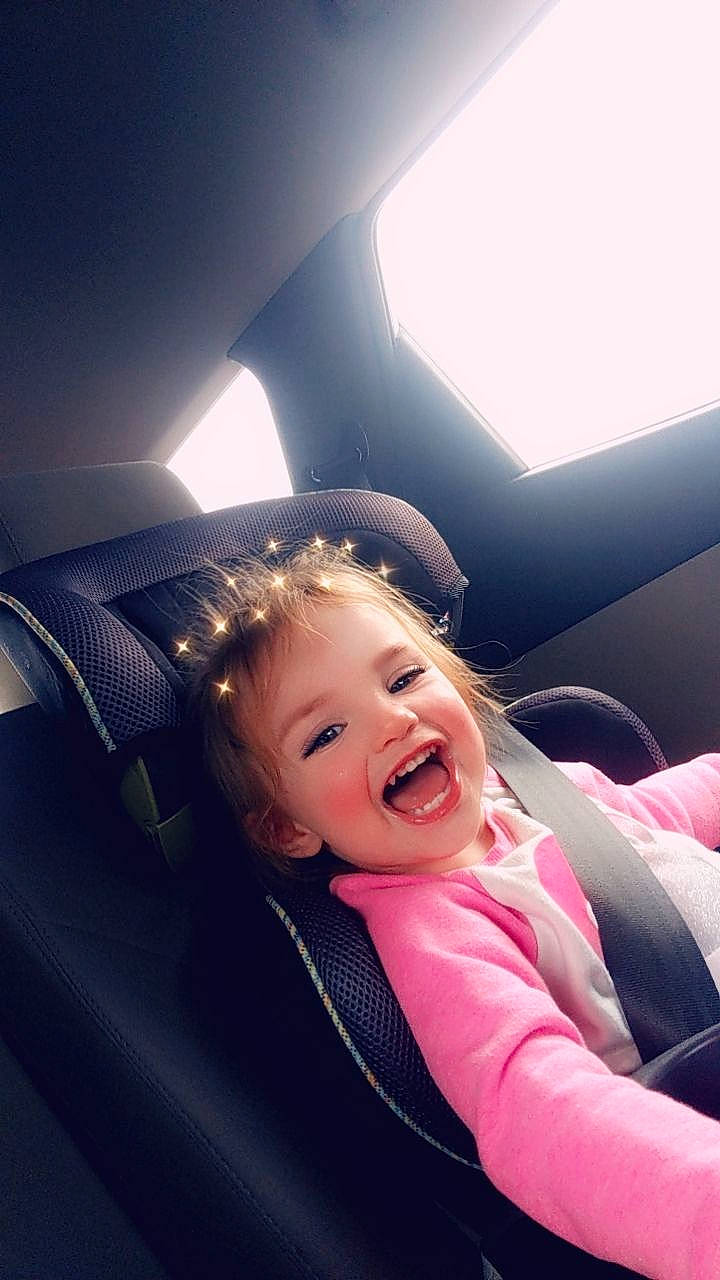 Aliyannah joined the competition — help win amazing prizes! baby, beauty, car_seat, cheek, child, cloud, eye, face, facial_expression, fun, happy, head, mouth, nose, person, photography, skin, sky, smile, sunlight