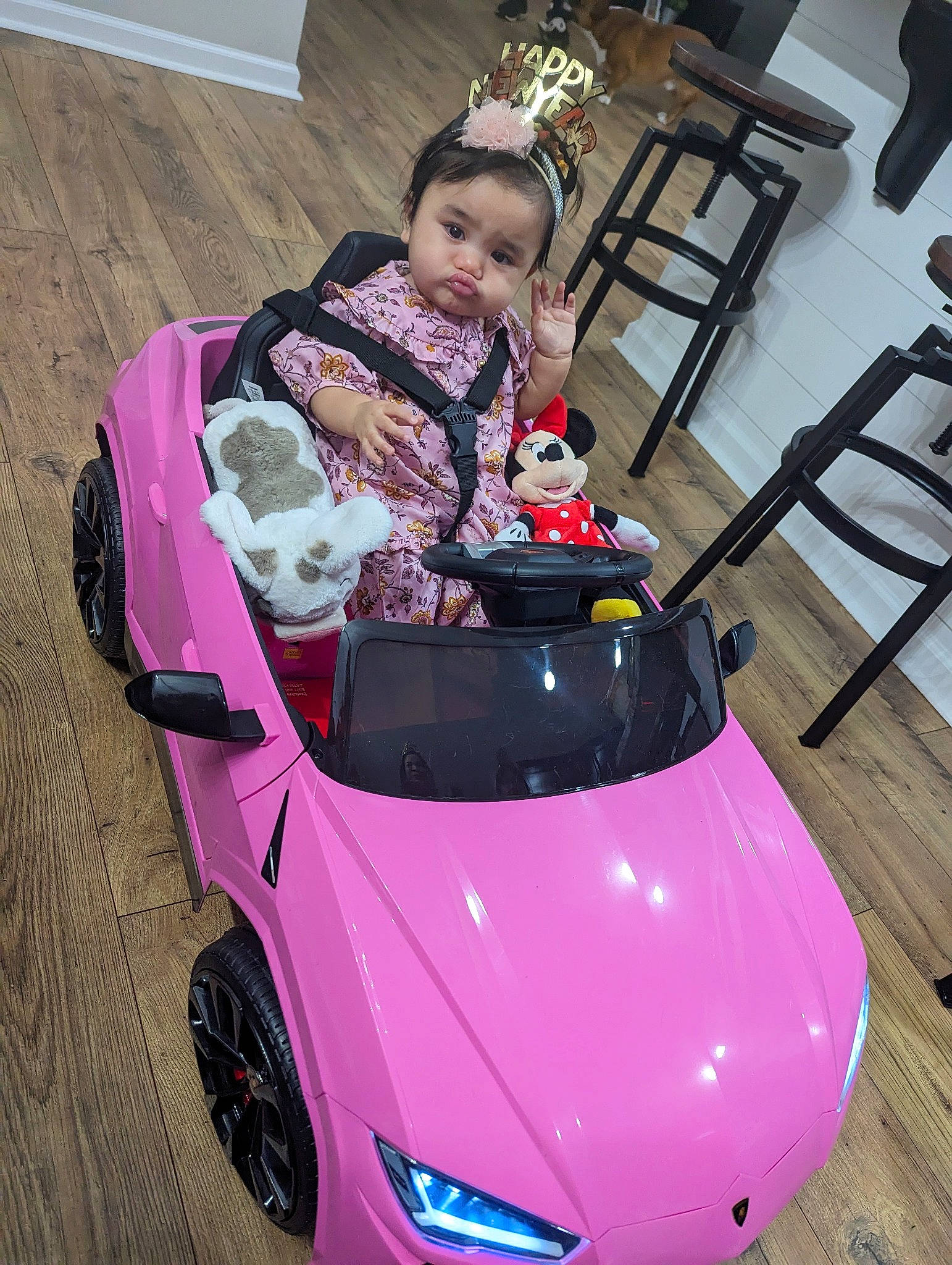 Reylynne Rose joined the competition — help win amazing prizes! alloy_wheel, automotive_design, automotive_exterior, automotive_fog_light, automotive_lighting, automotive_tire, bumper, car, chair, face, fender, hood, motor_vehicle, person, personal_luxury_car, photograph, pink, tire, vehicle, vehicle_door