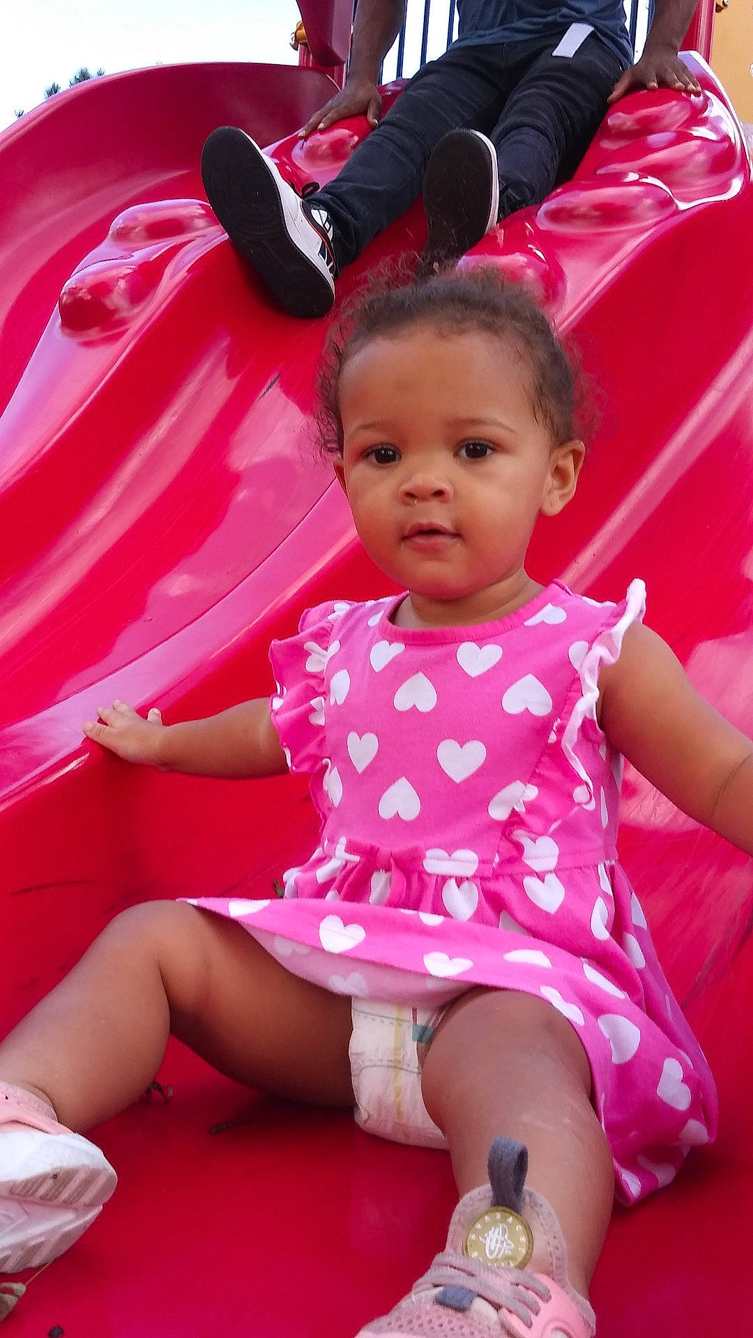 Doulandria joined the competition — help win amazing prizes! baby_products, beauty, child, day, fun, girl, infant, magenta, person, pink, play, product, red, sitting, skin, smile, toddler