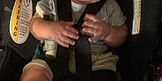 Niko joined the competition — help win amazing prizes! baby, car_seat, sunglasses, child, seatbelt, hands, legs, warning_label, car_interior, infant, clothing, cute, sitting, portrait, baby_face, young_child, child_safety, seat_harness, indoor, closeup