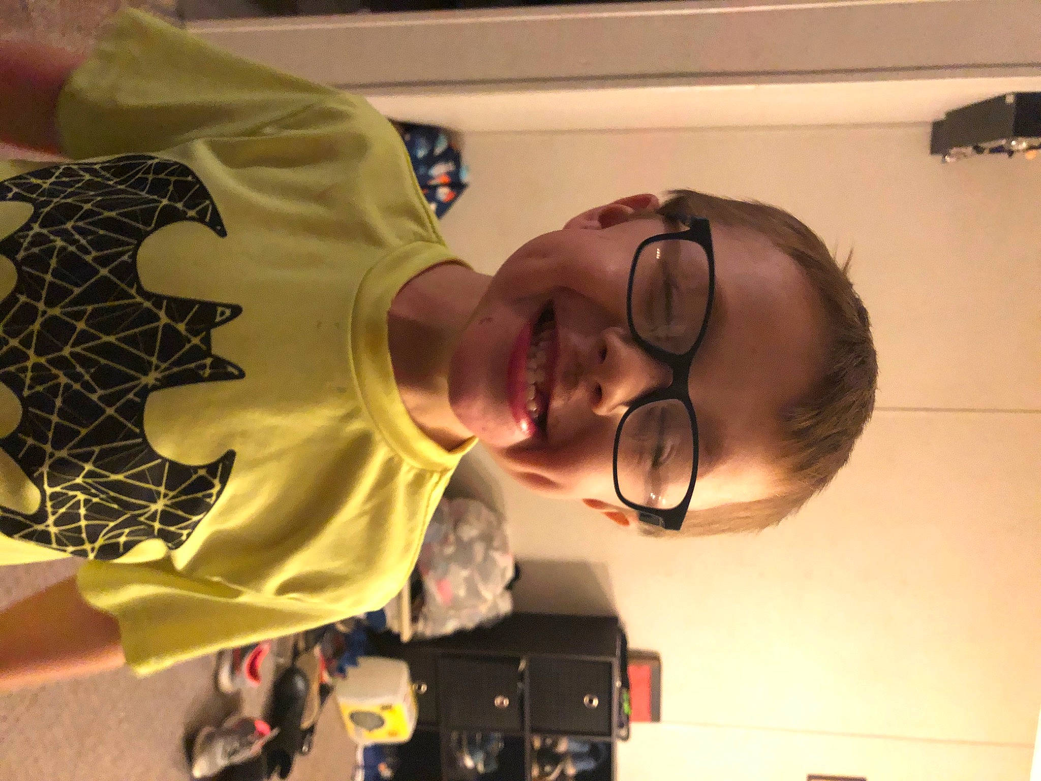 Maximillian is registered to the contest to win money with this photo: camera, cool, electronics, eyewear, film_camera, forehead, glasses, jaw, joy, laugh, mouth, person, tooth, top, vision_care