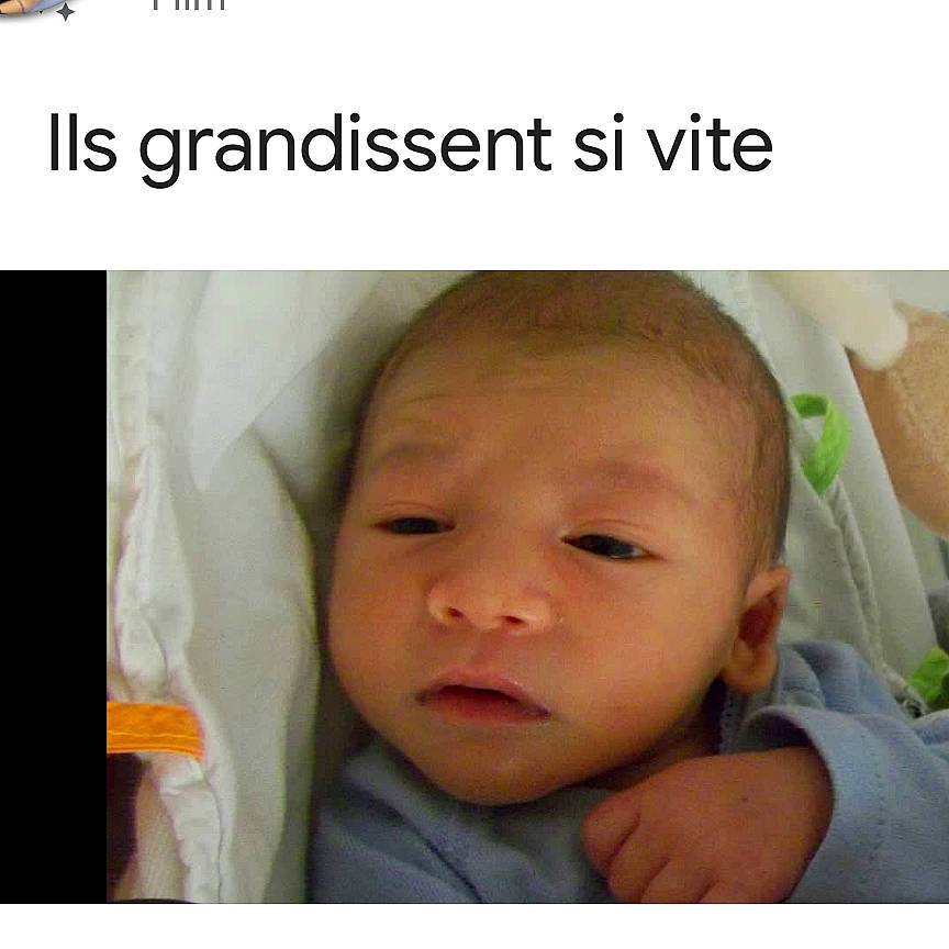 Enzo participe au concours pour gagner de l'argent avec cette photo : adaptation, baby, baby_making_funny_faces, cheek, child, face, facial_expression, forehead, head, human, mouth, nose, organism, person, photo_caption, photography, product, skin, smile, text