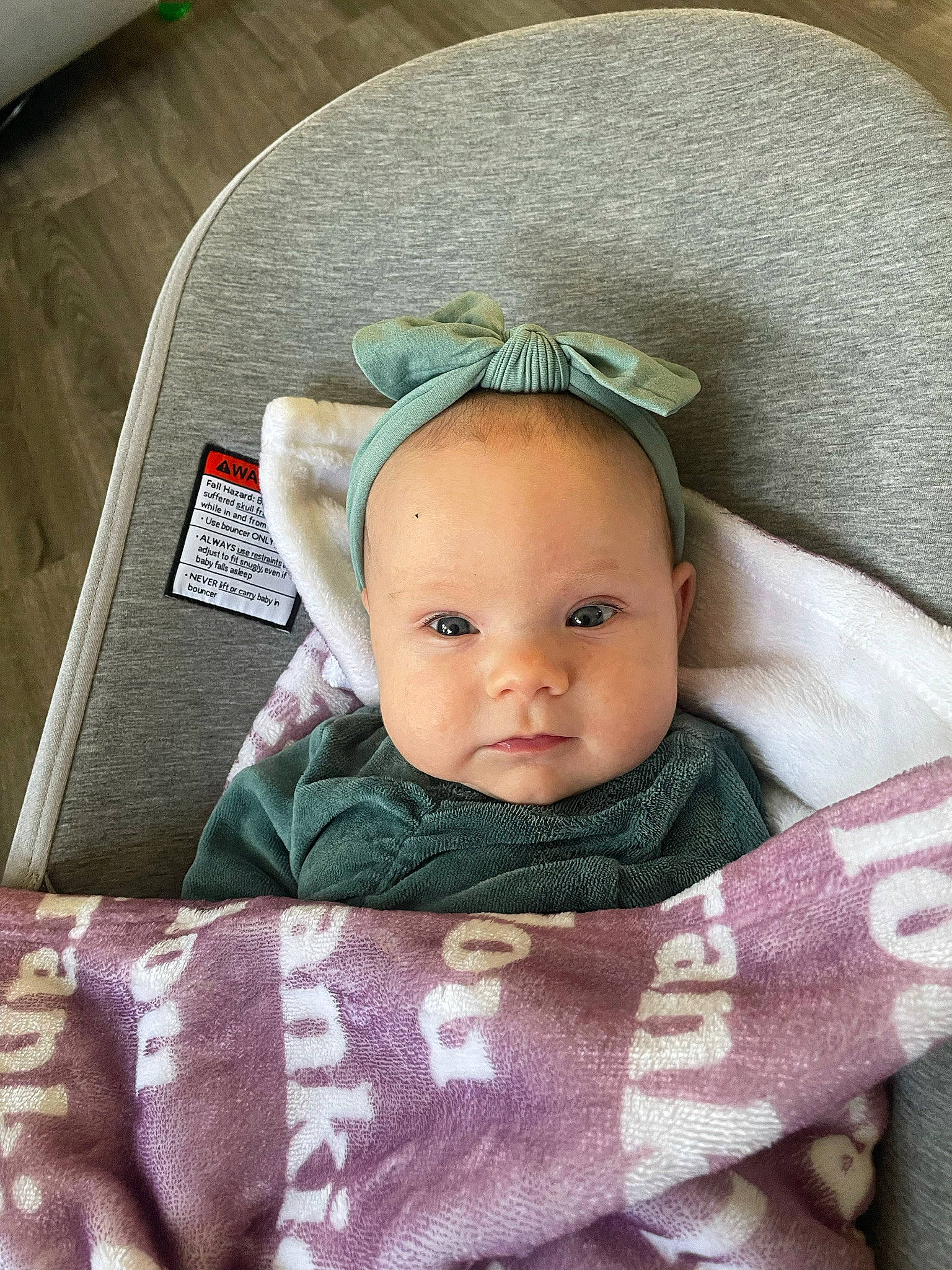 Frankie joined the competition — help win amazing prizes! baby, baby_products, baby_toddler_clothing, cap, cheek, child, comfort, costume_hat, face, fashion_accessory, headgear, headpiece, linens, pattern, person, scarf, sitting, textile, toddler, wood
