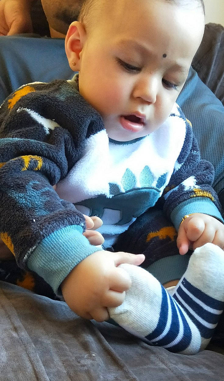 Reyansh joined the competition — help win amazing prizes! baby, cheek, child, finger, person, play, sitting, skin, toddler