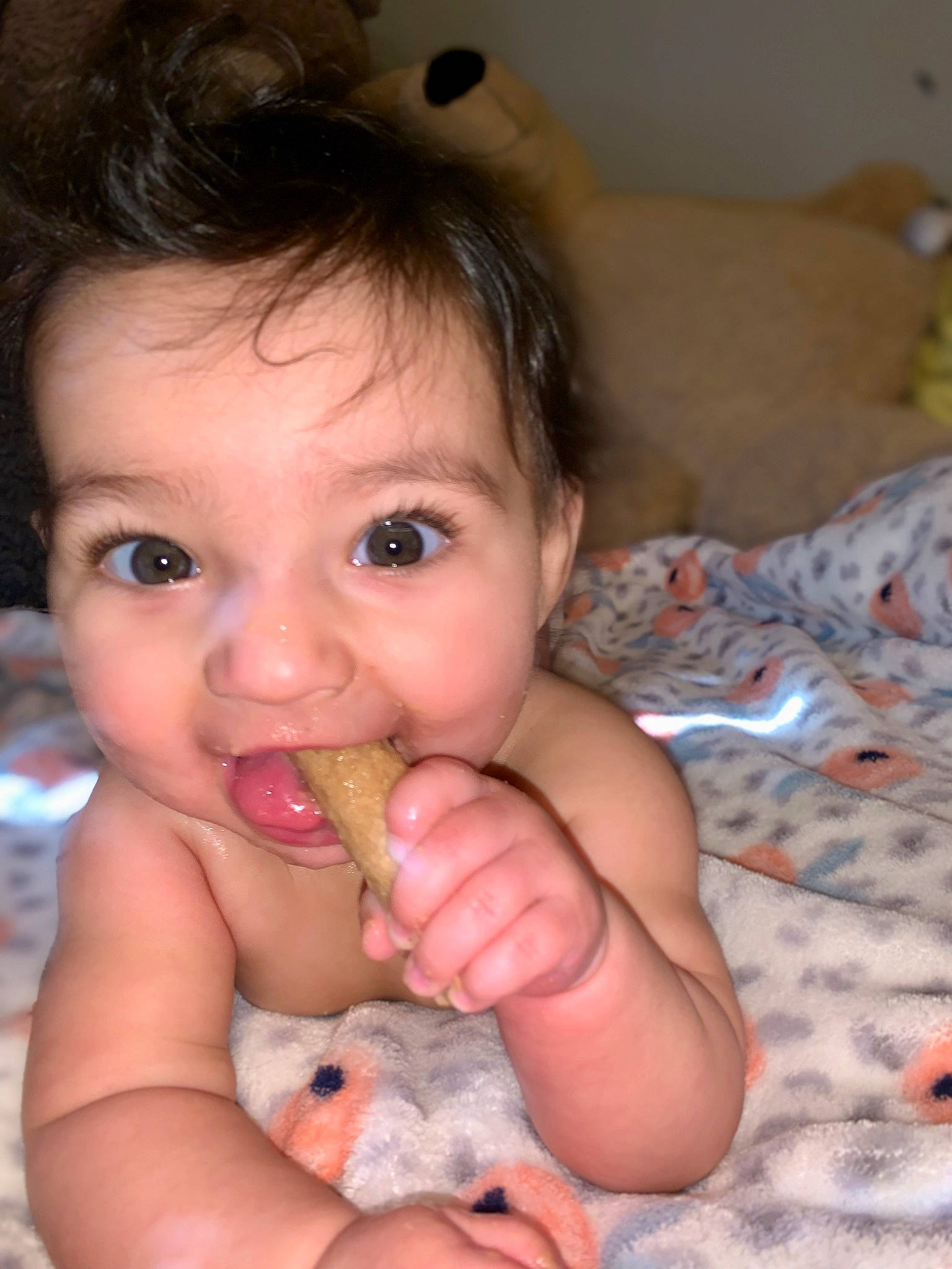 Harmony joined the competition — help win amazing prizes! baby, cheek, child, chin, ear, eye, eyelash, finger, gesture, hand, happy, head, iris, lip, mouth, nail, nose, person, skin, thumb