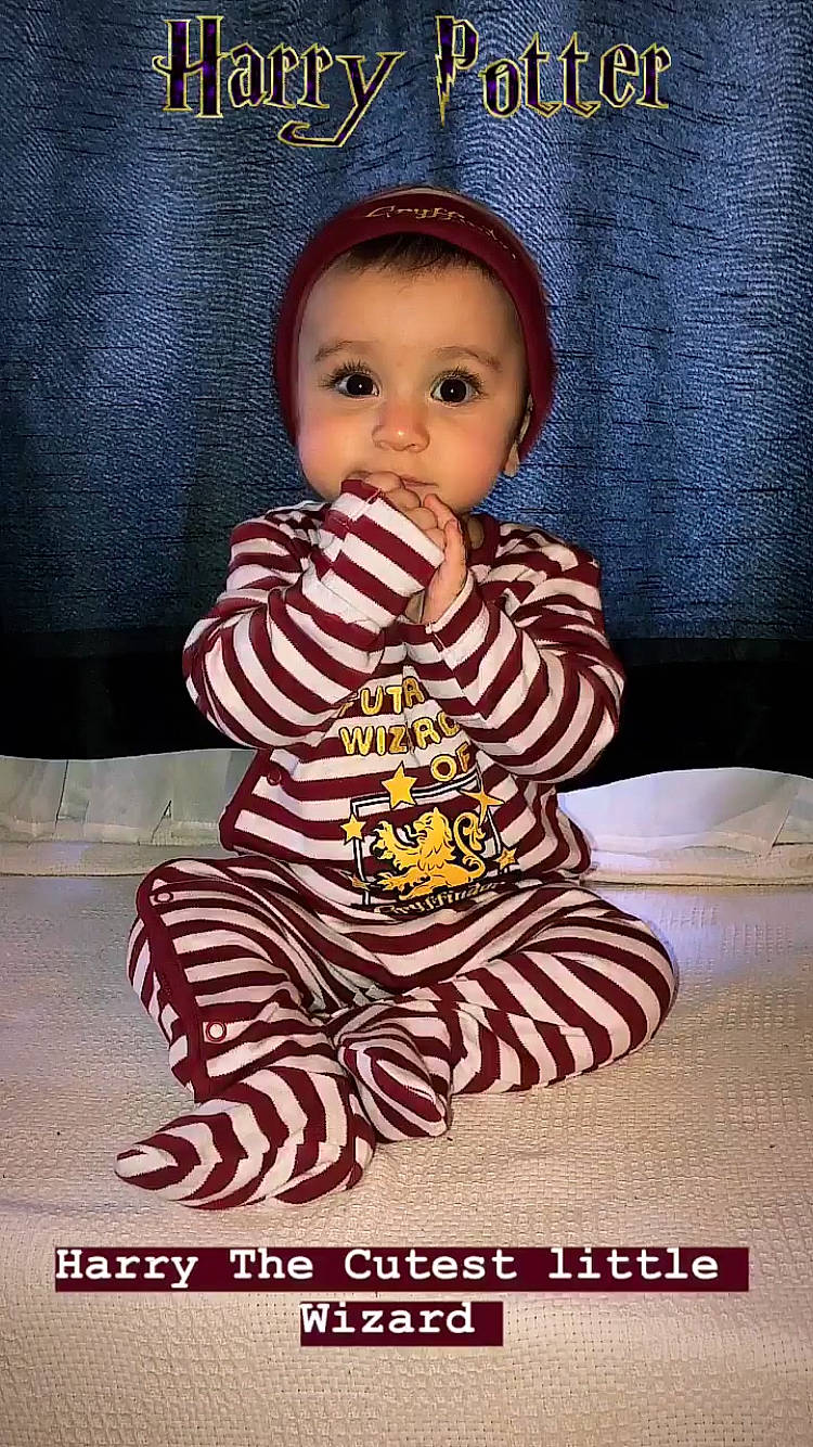 Harris joined the competition — help win amazing prizes! child, person, toddler