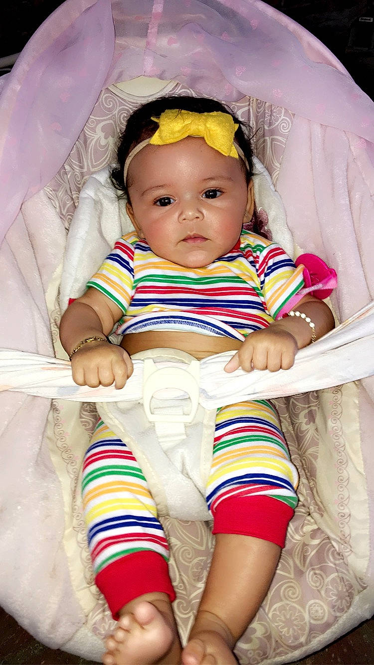 Shanelle Rose is registered to the contest to win money with this photo: baby, baby_toddler_clothing, cheek, chin, comfort, eye, face, happy, head, headwear, human_body, iris, lip, mouth, neck, nose, person, skin, sleeve, textile