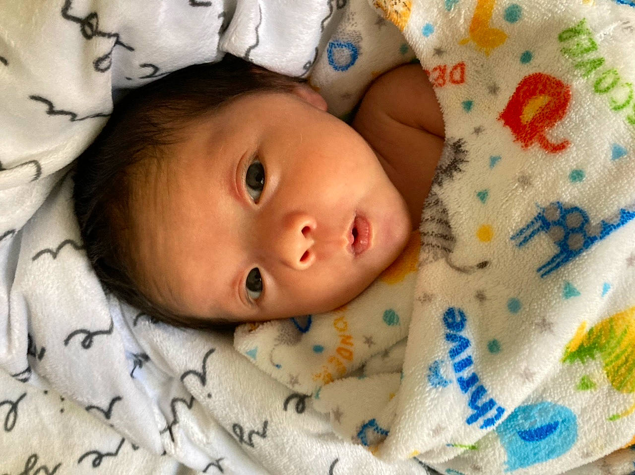 Ana joined the competition — help win amazing prizes! baby, baby_toddler_clothing, cheek, child, comfort, eye, eyelash, face, head, iris, linens, lip, nose, organ, pattern, person, skin, sleeve, textile, toddler