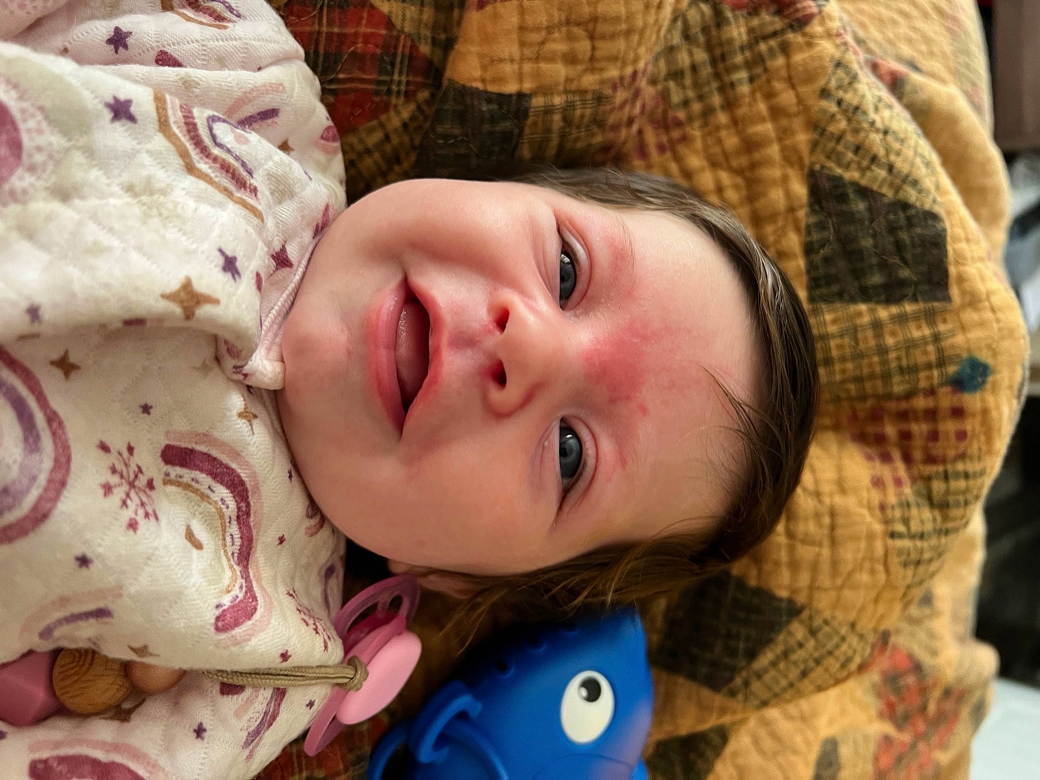 Kenslee joined the competition — help win amazing prizes! cheek, chin, comfort, eye, eyebrow, eyelash, face, facial_expression, happy, head, headgear, lip, mammal, mouth, nose, organ, person, skin, smile, textile