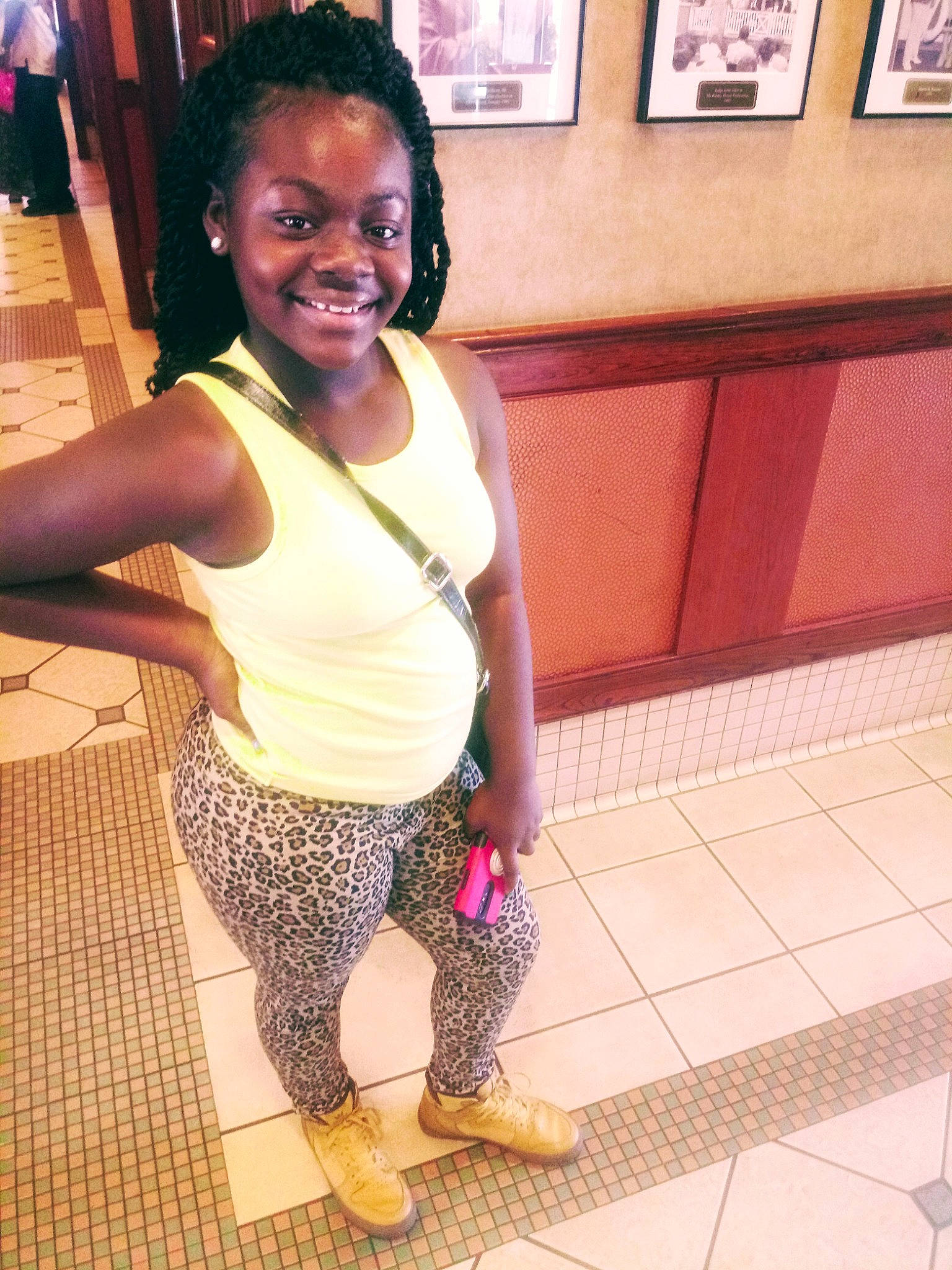 Trinity Goins is registered to the contest to win money with this photo: black_hair, child, happy, joy, lady, leg, leisure, long_hair, person, smile, thigh