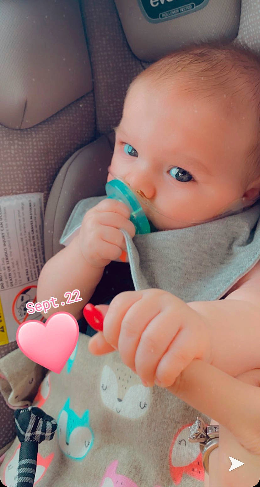 Laikyn joined the competition — help win amazing prizes! baby, cheek, child, finger, hand, nail, person, pink, play, skin, toddler